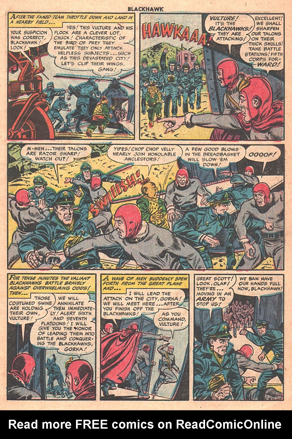 Read online Blackhawk (1957) comic -  Issue #78 - 7