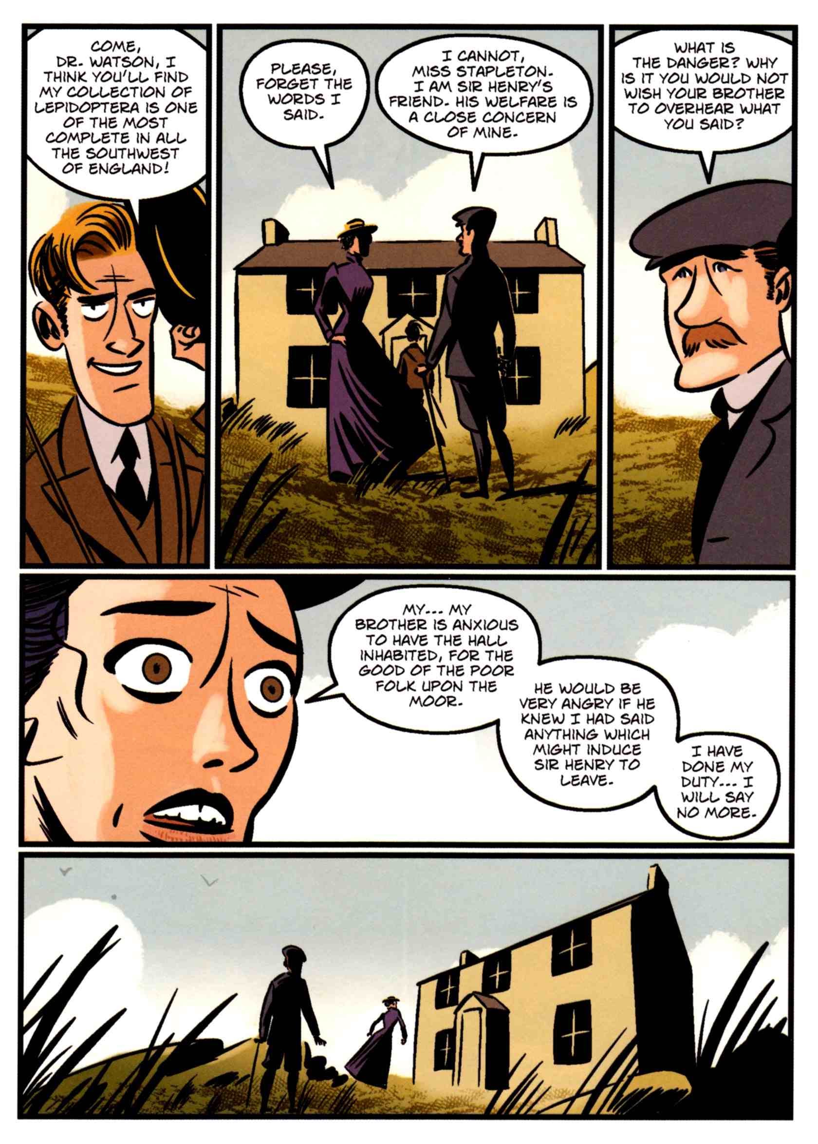 Read online The Hound of the Baskervilles (2009) comic -  Issue # TPB - 77
