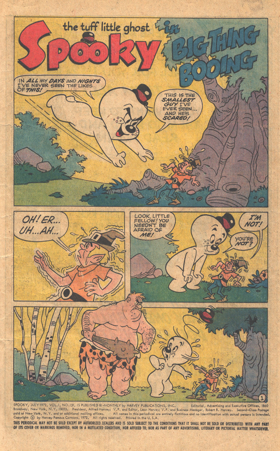 Read online Spooky comic -  Issue #131 - 3