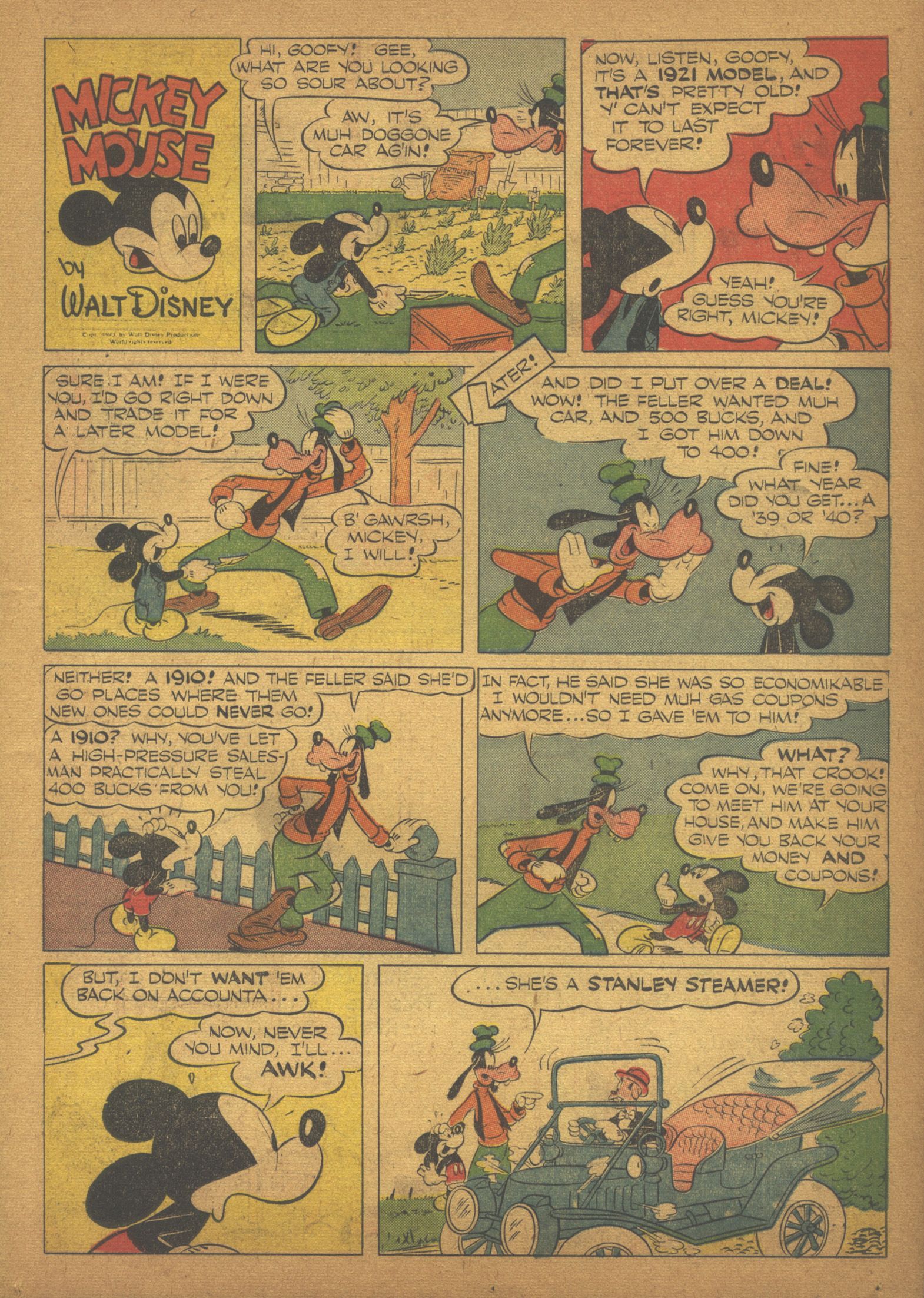 Read online Walt Disney's Comics and Stories comic -  Issue #43 - 33