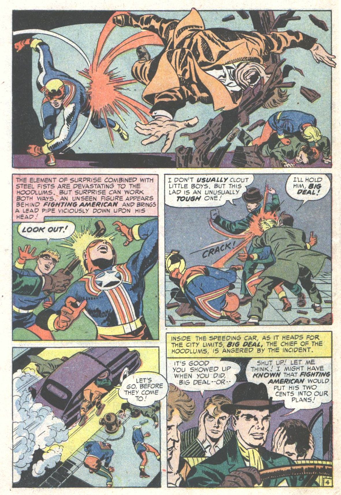 Read online Fighting American (1954) comic -  Issue #2 - 6