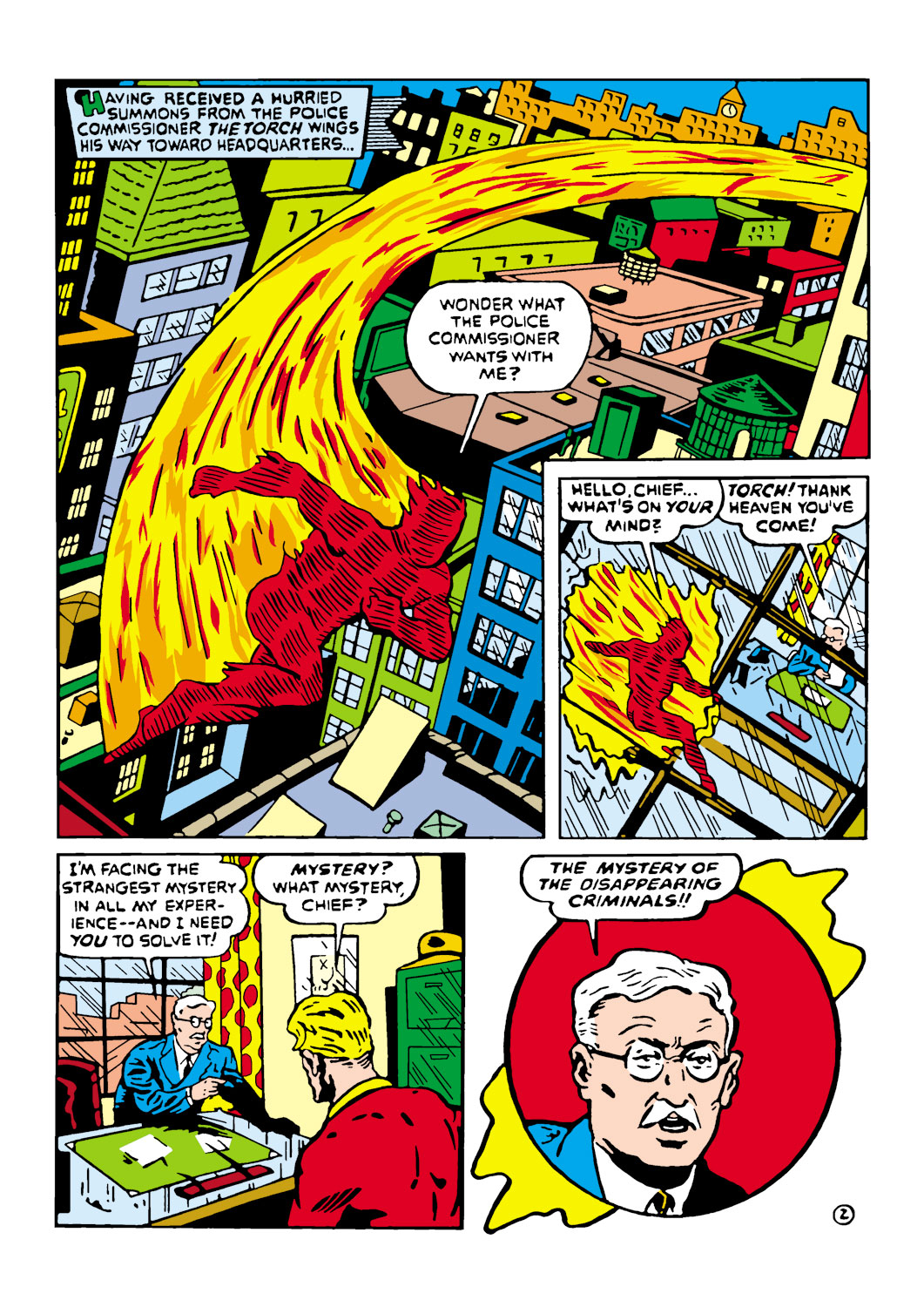 Read online The Human Torch (1940) comic -  Issue #4 - 4