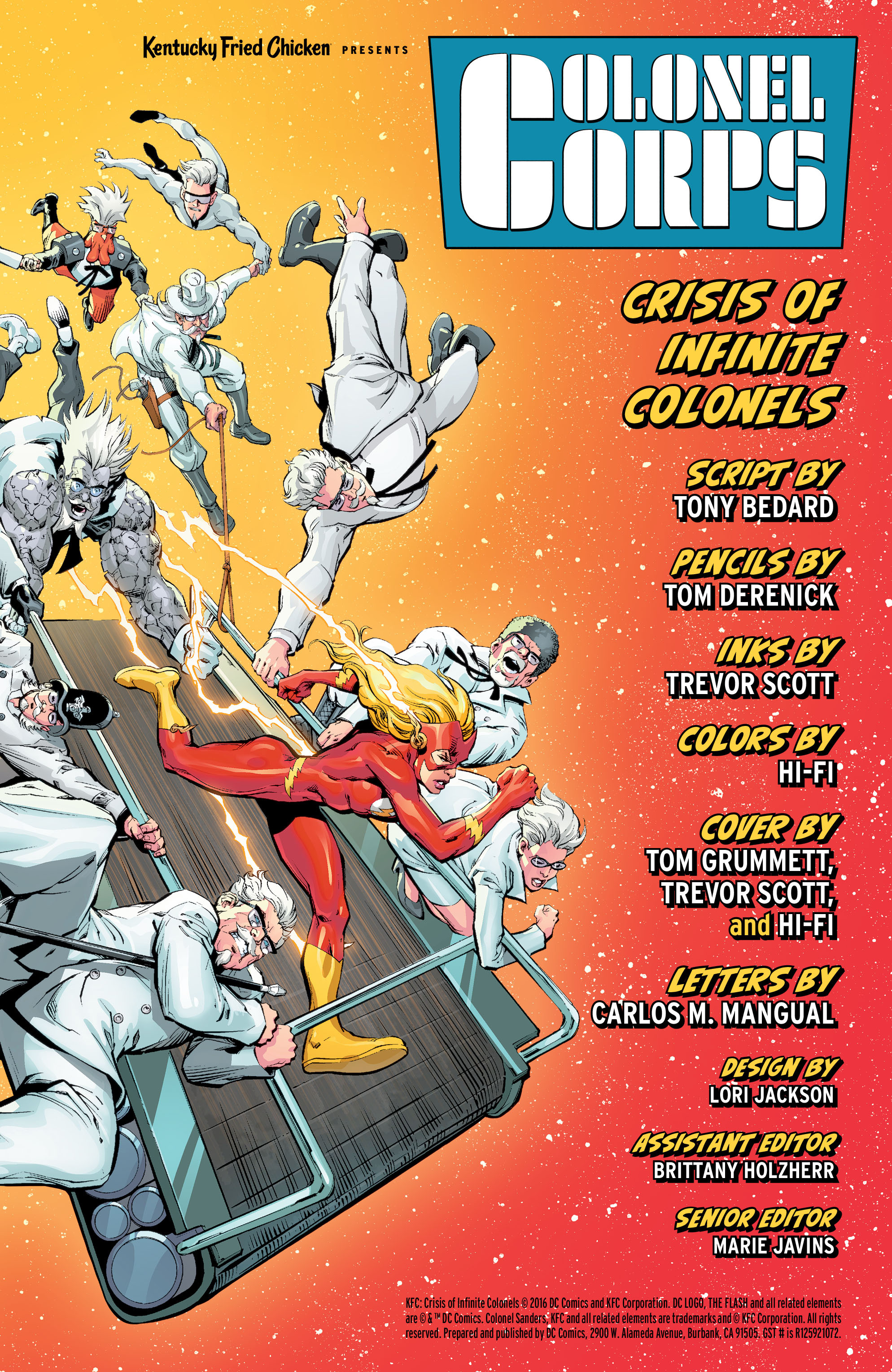 Read online KFC: Crisis of Infinite Colonels comic -  Issue # Full - 2