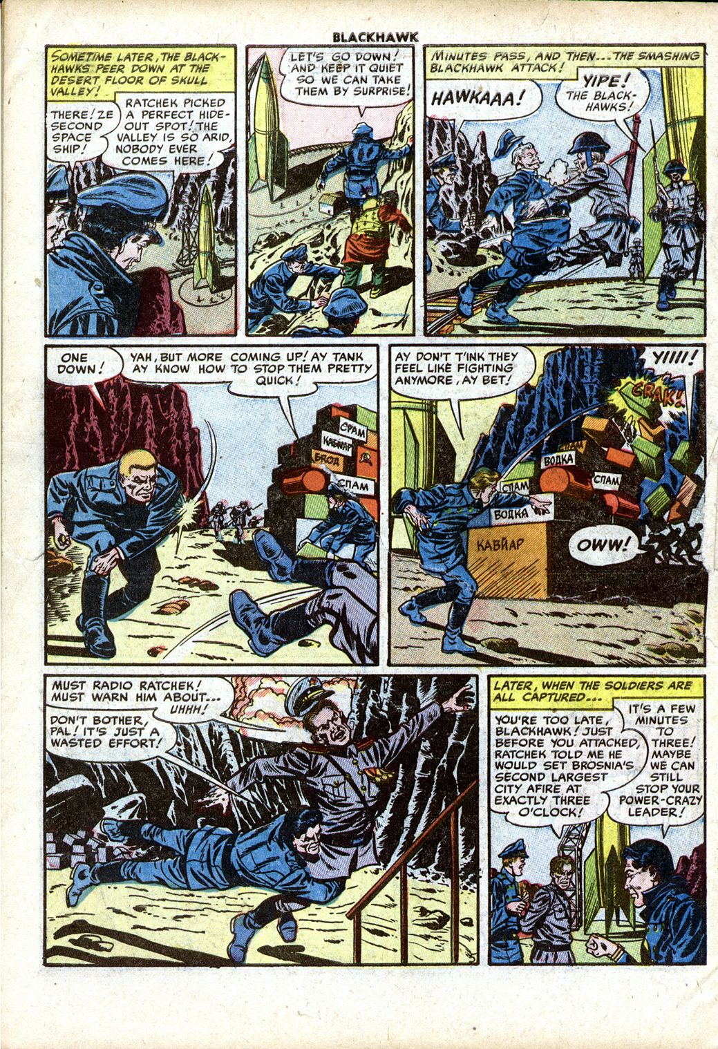 Read online Blackhawk (1957) comic -  Issue #65 - 30
