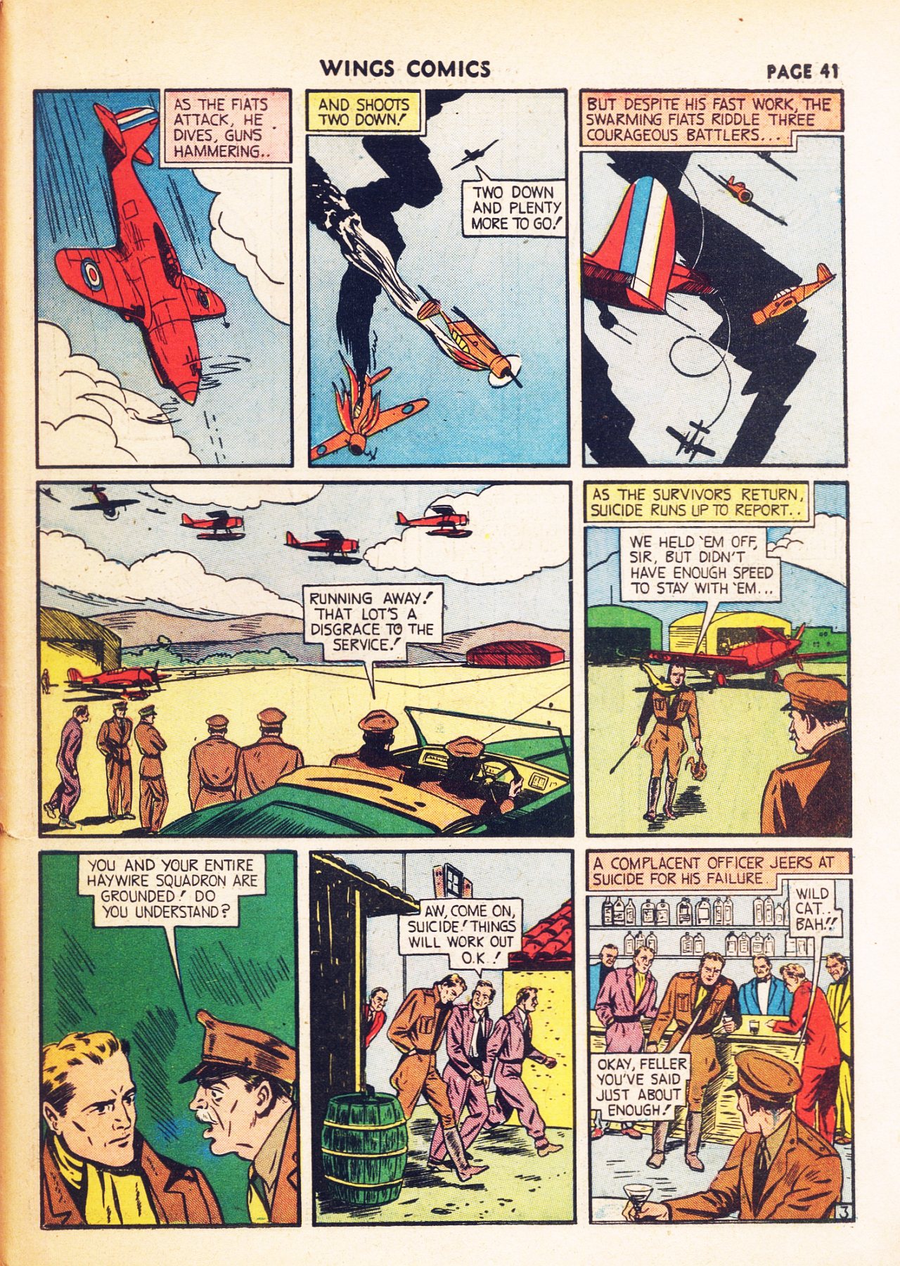 Read online Wings Comics comic -  Issue #8 - 43