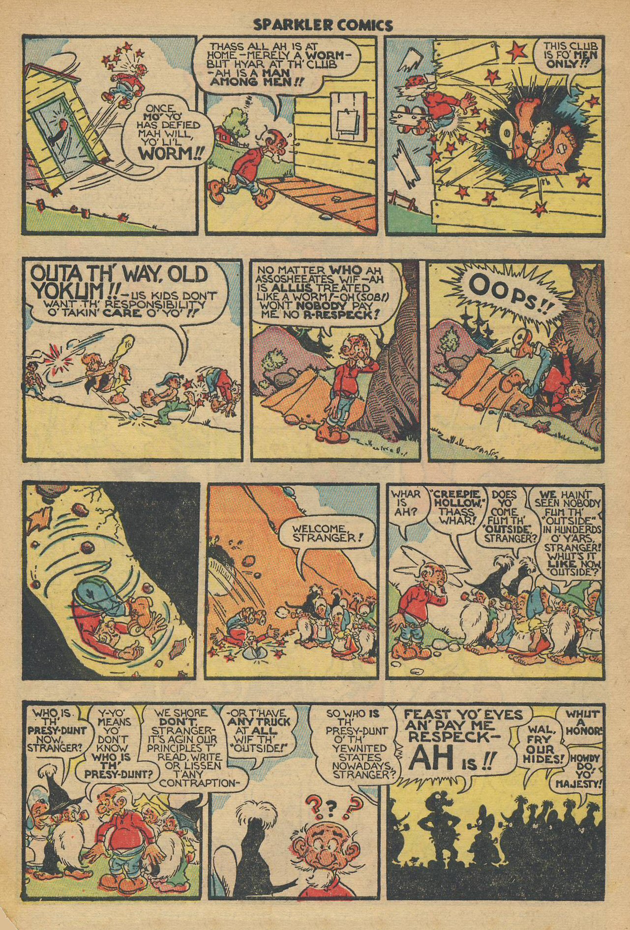 Read online Sparkler Comics comic -  Issue #57 - 4