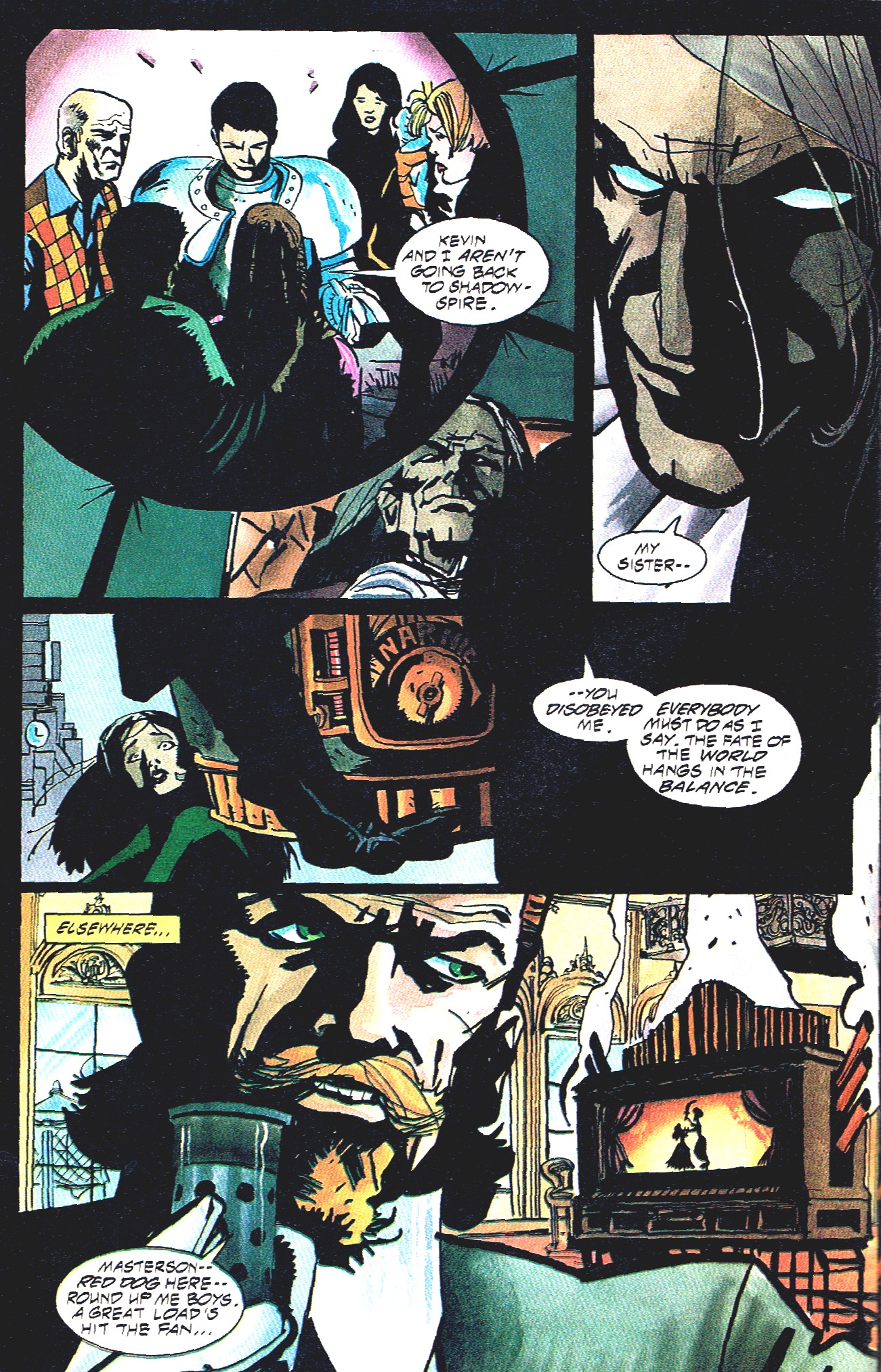 Read online Shadow Cabinet comic -  Issue #16 - 32