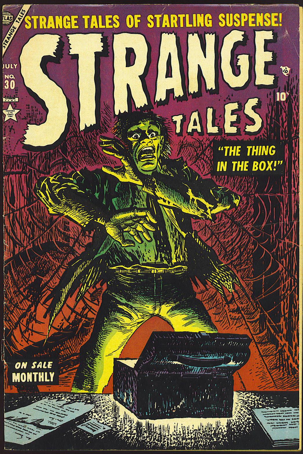 Read online Strange Tales (1951) comic -  Issue #30 - 1