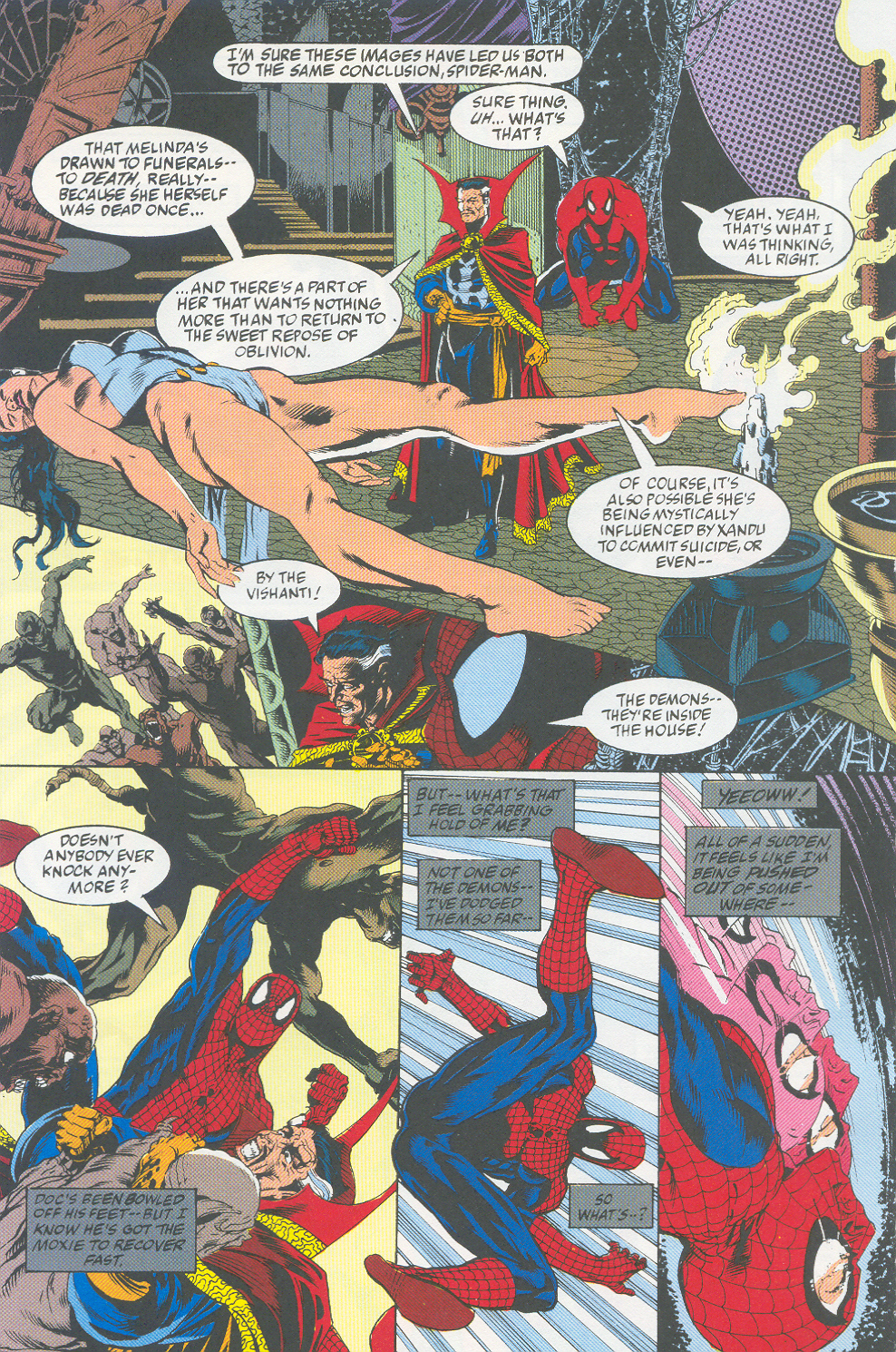 Read online Spider-Man/Dr. Strange: "The Way to Dusty Death" comic -  Issue # Full - 24