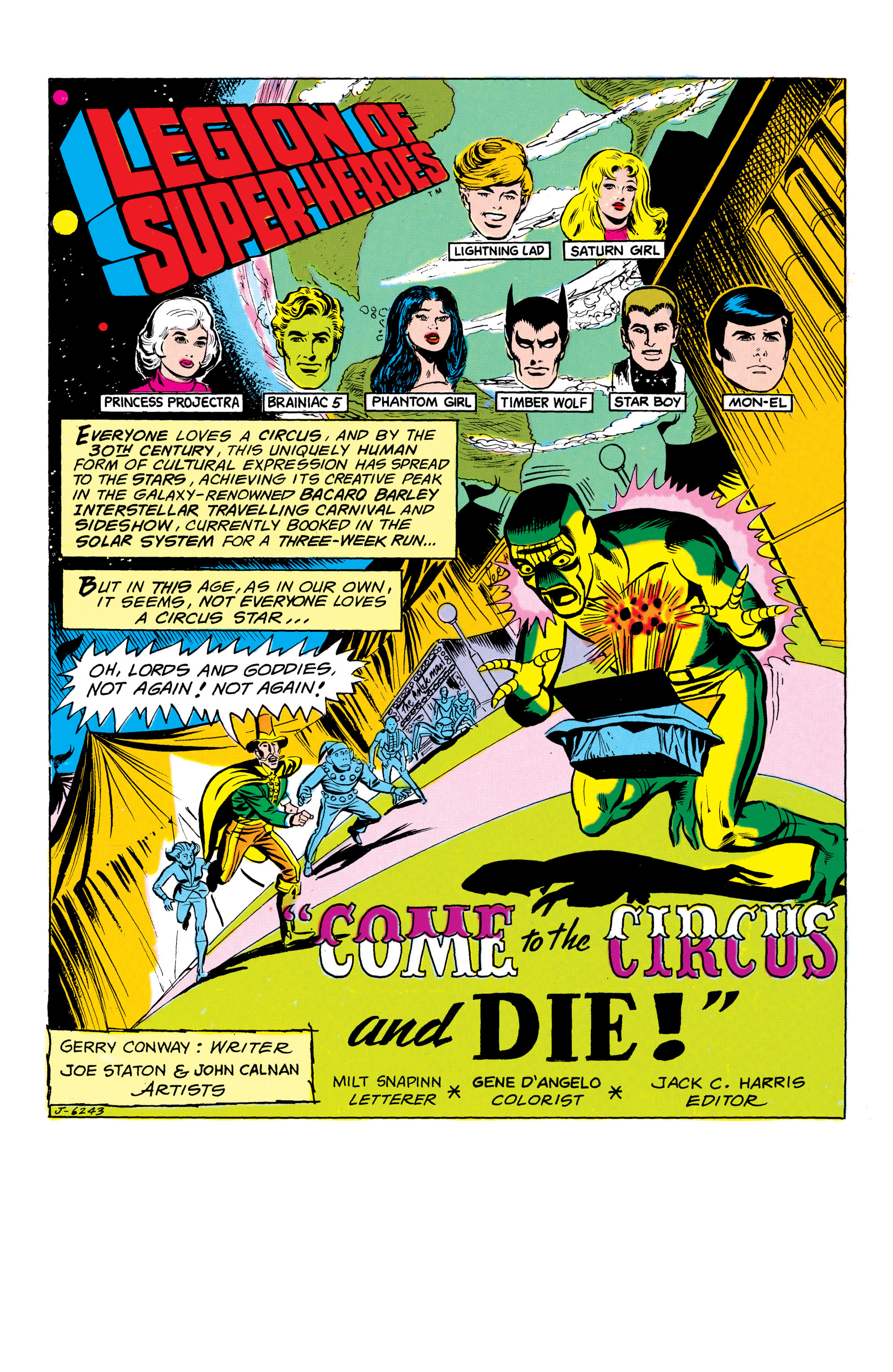Read online Legion of Super-Heroes (1980) comic -  Issue #260 - 2