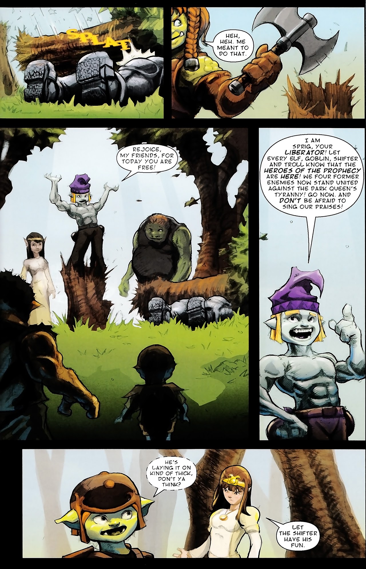 Read online Goblin Chronicles comic -  Issue #2 - 28