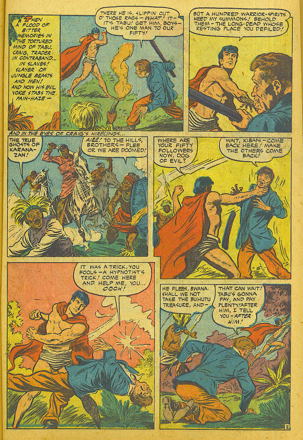 Read online Jungle Comics comic -  Issue #136 - 38