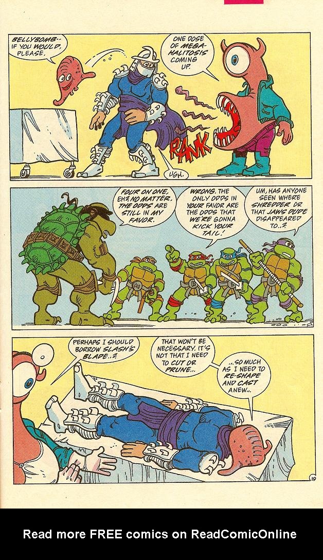 Read online Teenage Mutant Ninja Turtles Adventures (1989) comic -  Issue #24 - 20