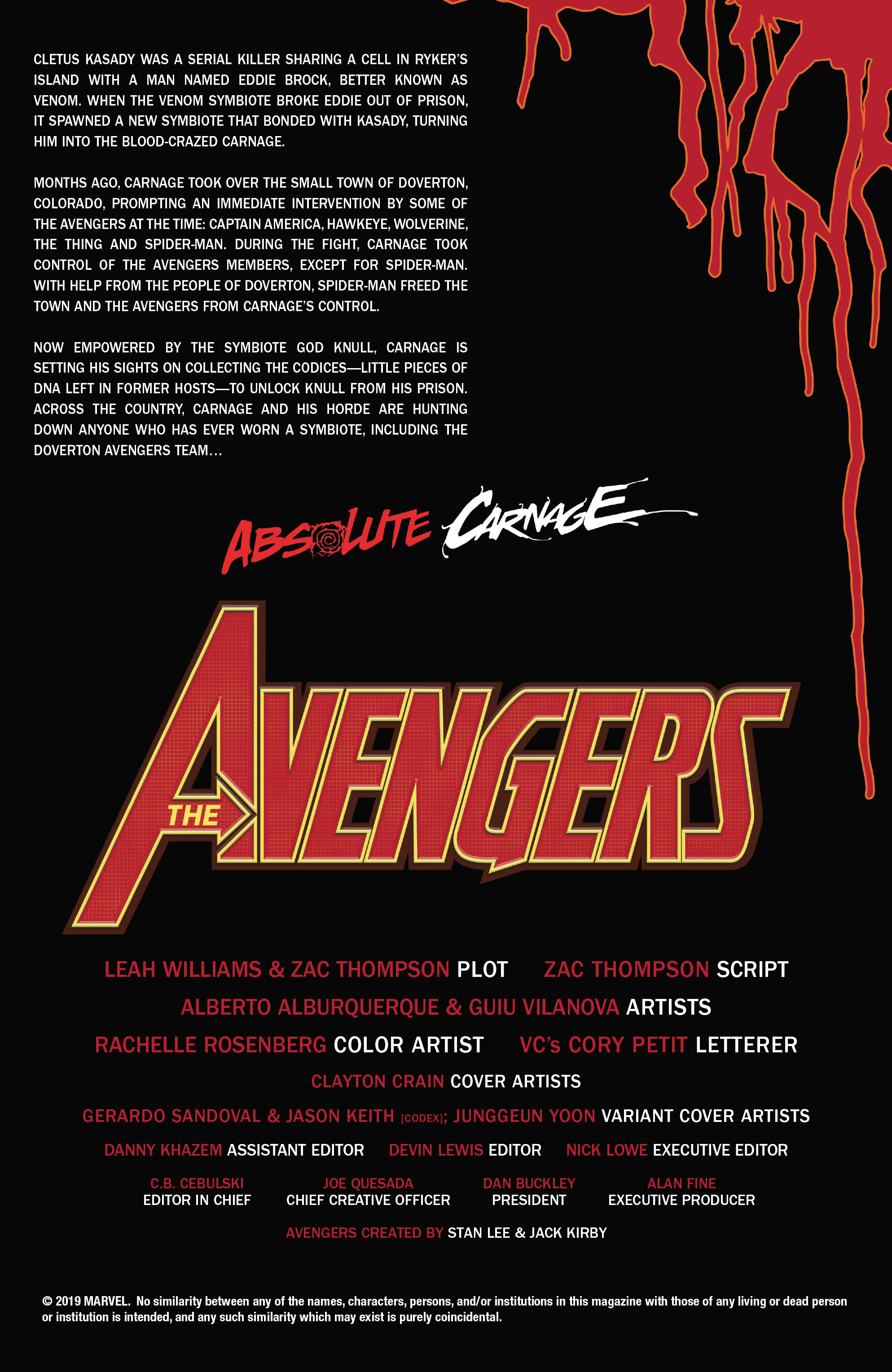 Read online Absolute Carnage: Avengers comic -  Issue # Full - 2