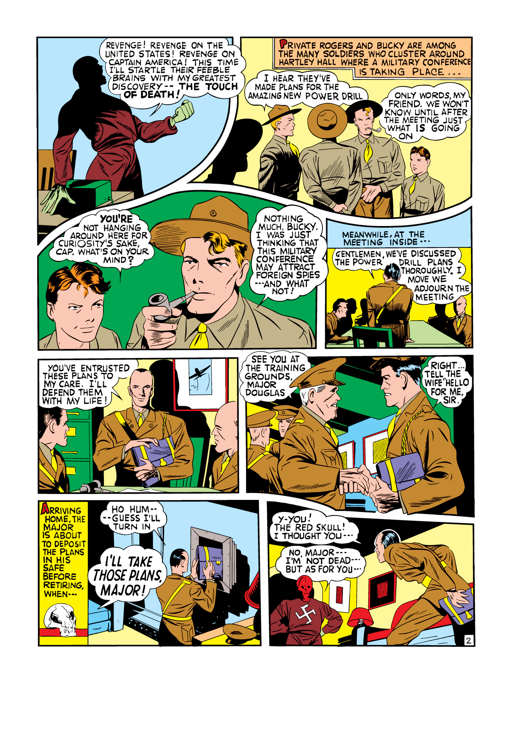 Read online Marvel Masterworks: Golden Age Captain America comic -  Issue # TPB 1 (Part 2) - 45