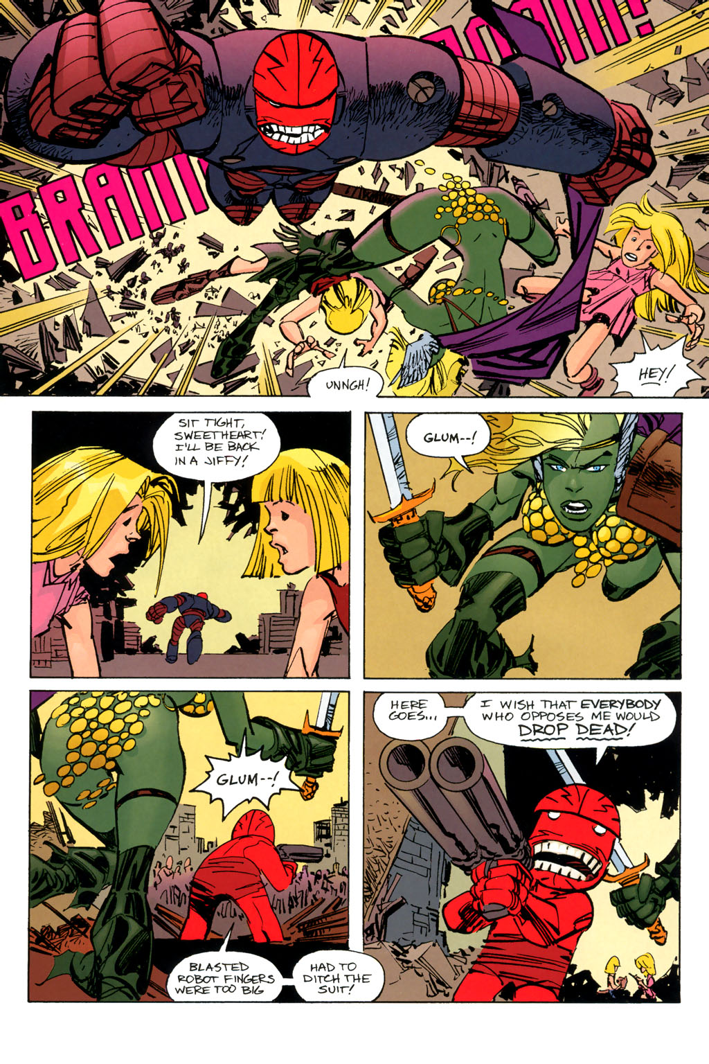 Read online The Savage Dragon (1993) comic -  Issue #128 - 16