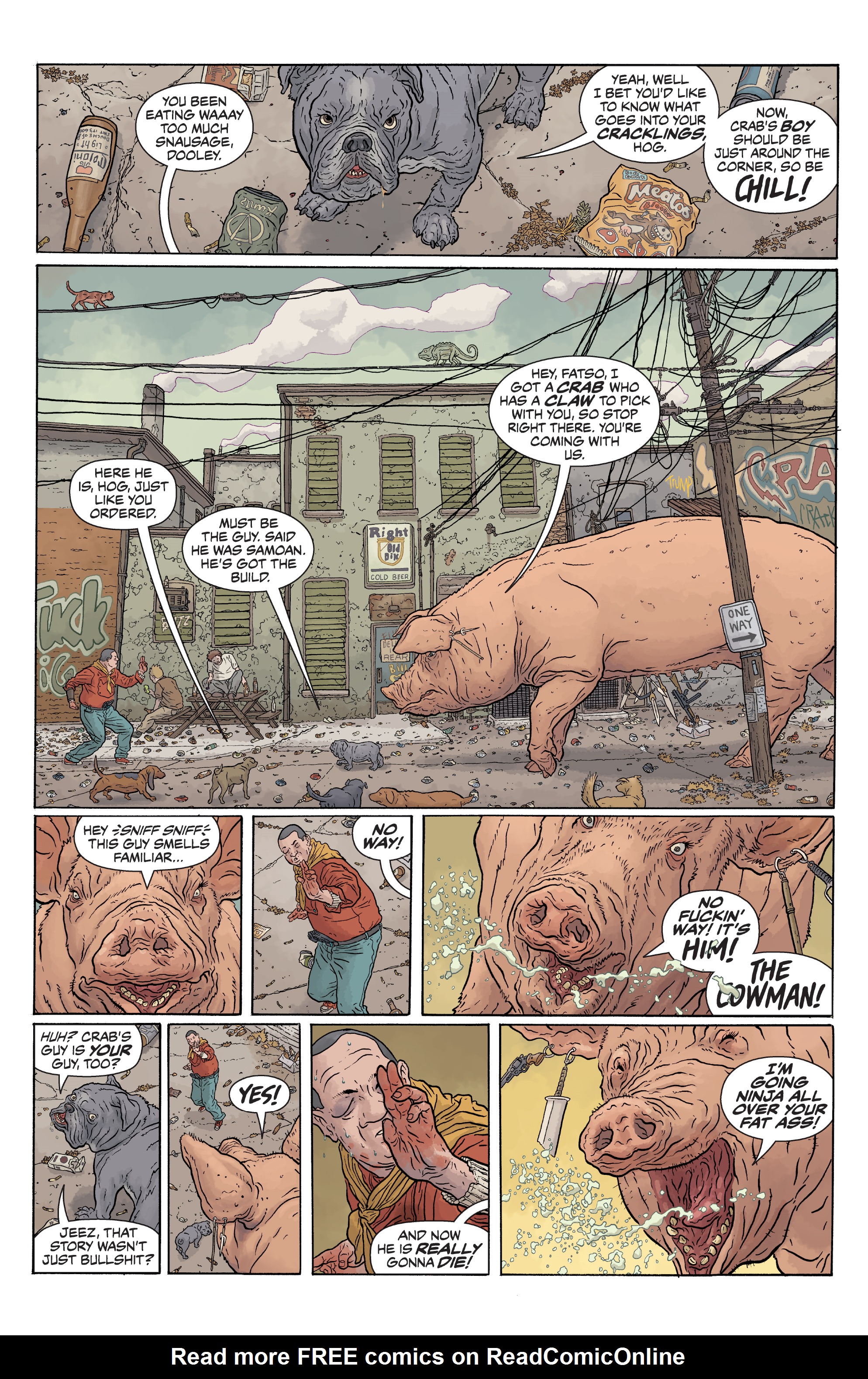 Read online The Shaolin Cowboy: Who'll Stop the Reign? comic -  Issue #2 - 23