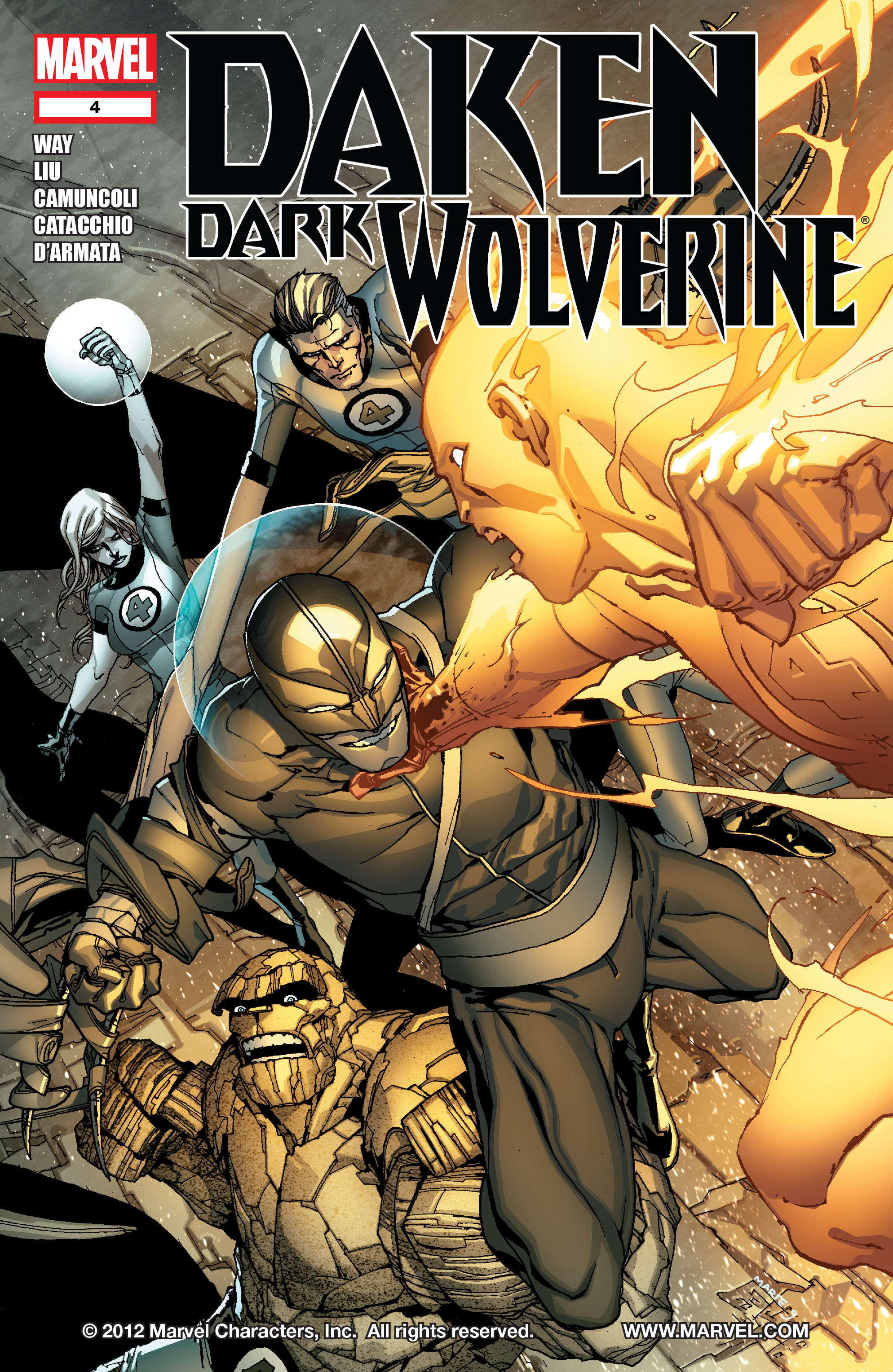 Read online Daken: Dark Wolverine comic -  Issue #4 - 1