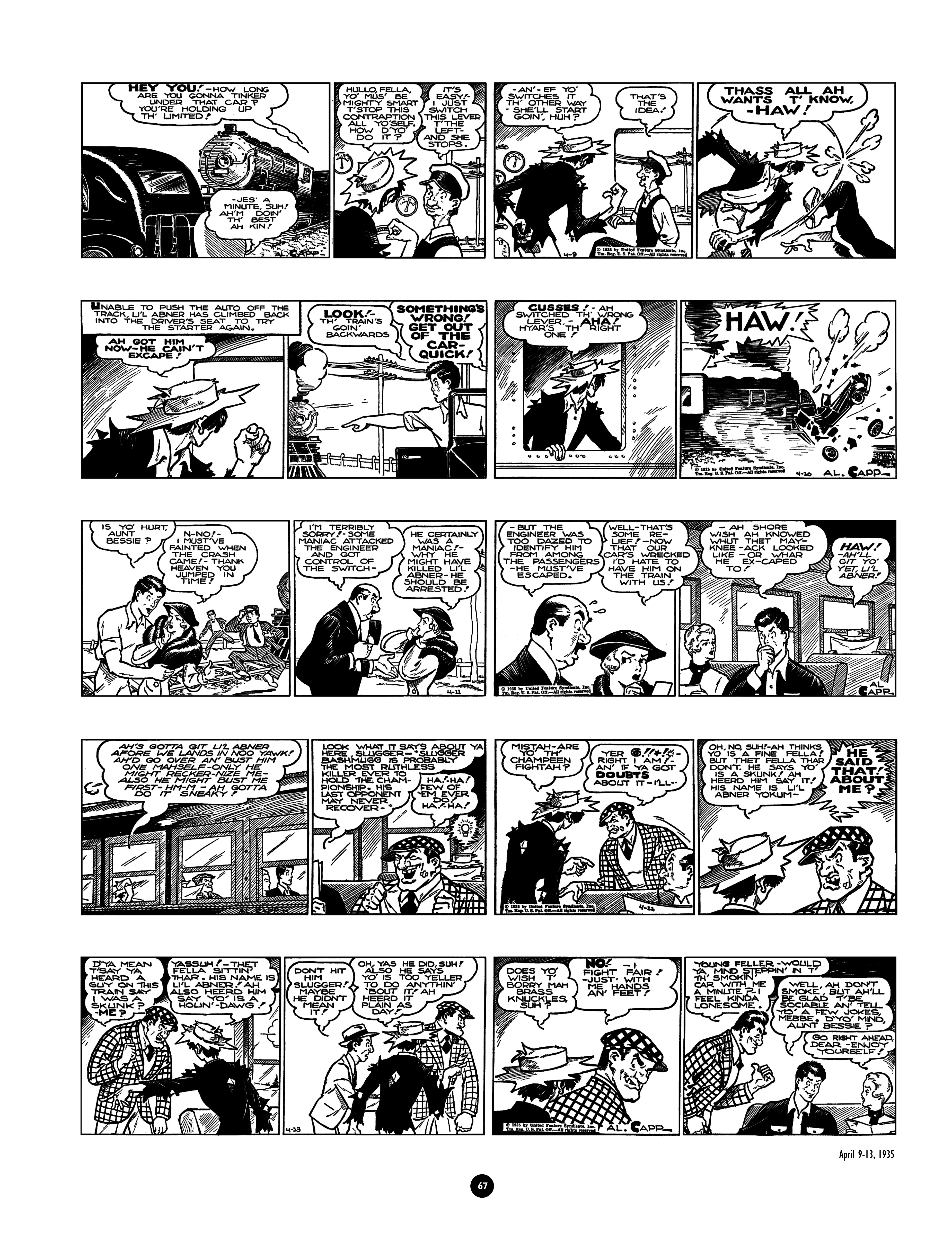 Read online Al Capp's Li'l Abner Complete Daily & Color Sunday Comics comic -  Issue # TPB 1 (Part 1) - 68