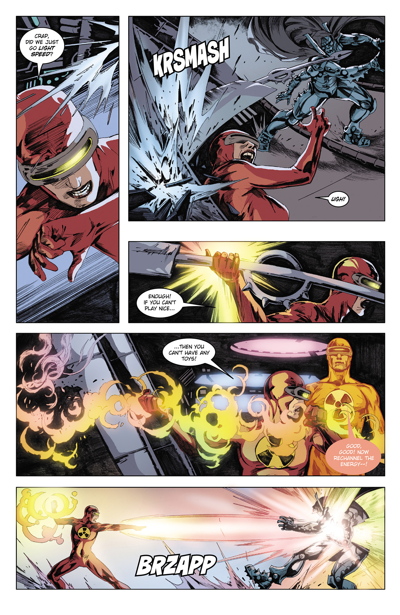 Read online Solar: Man of the Atom (2014) comic -  Issue #4 - 19