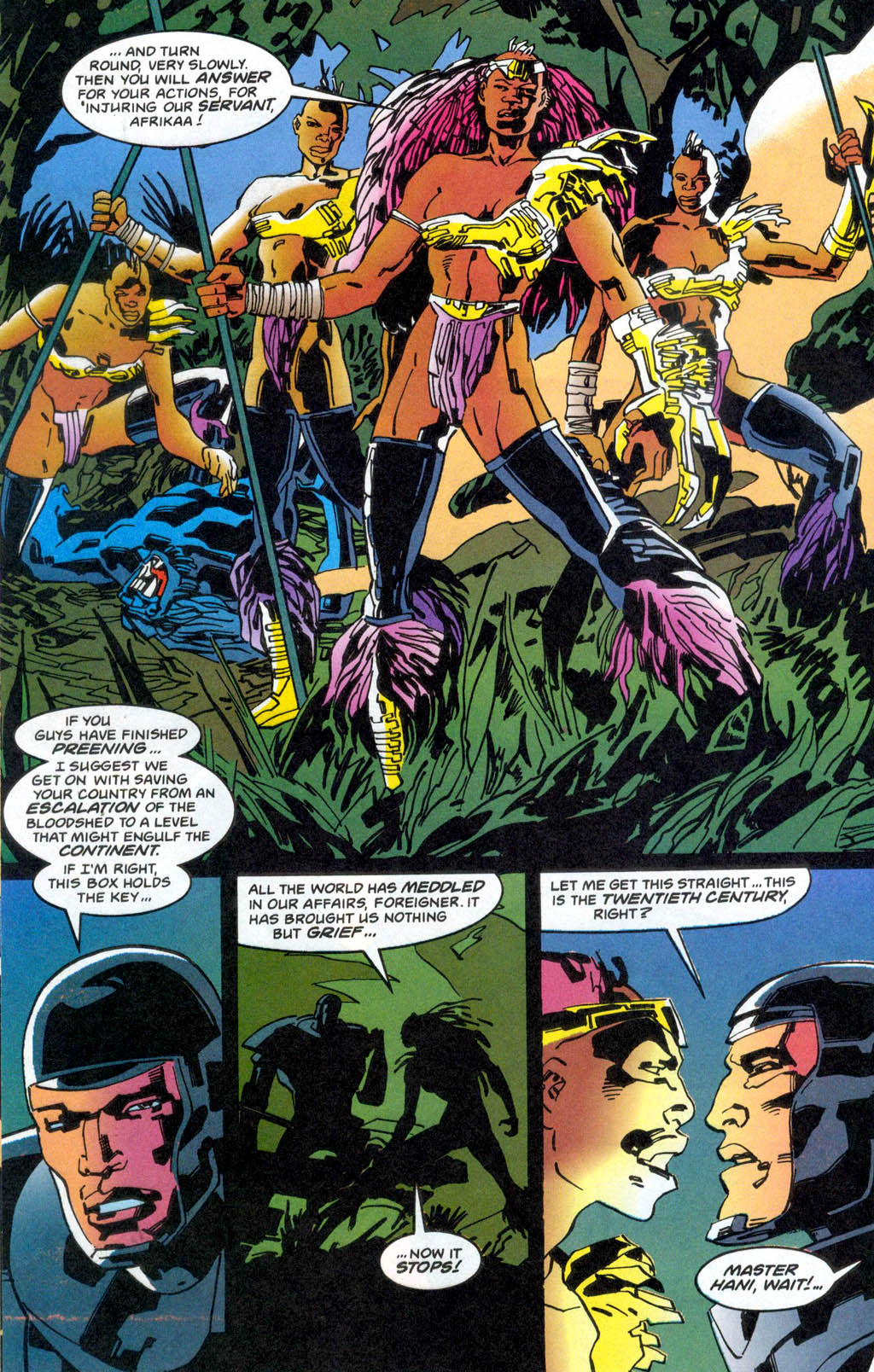 Read online Black Axe comic -  Issue #6 - 8
