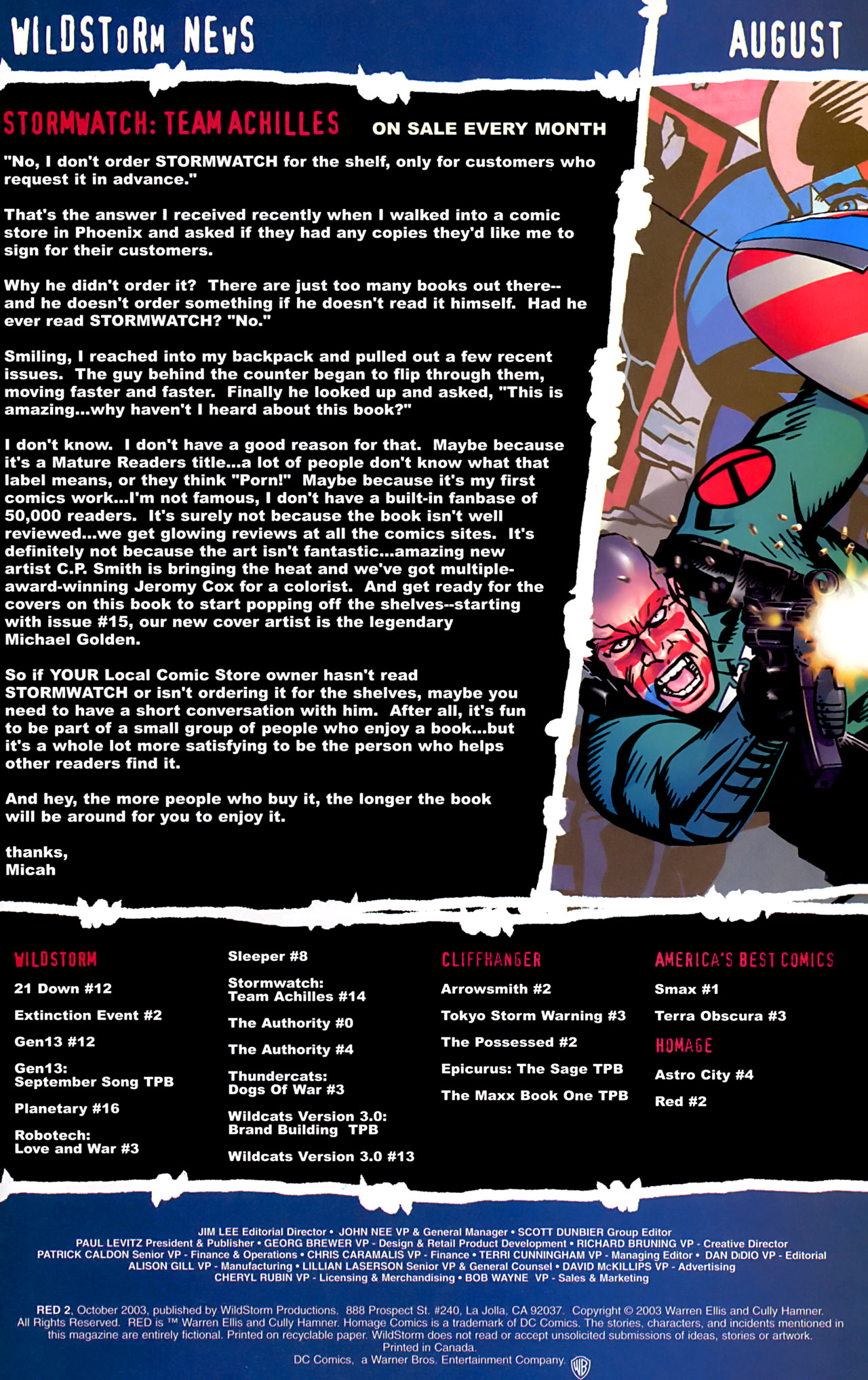 Read online Red comic -  Issue #2 - 24