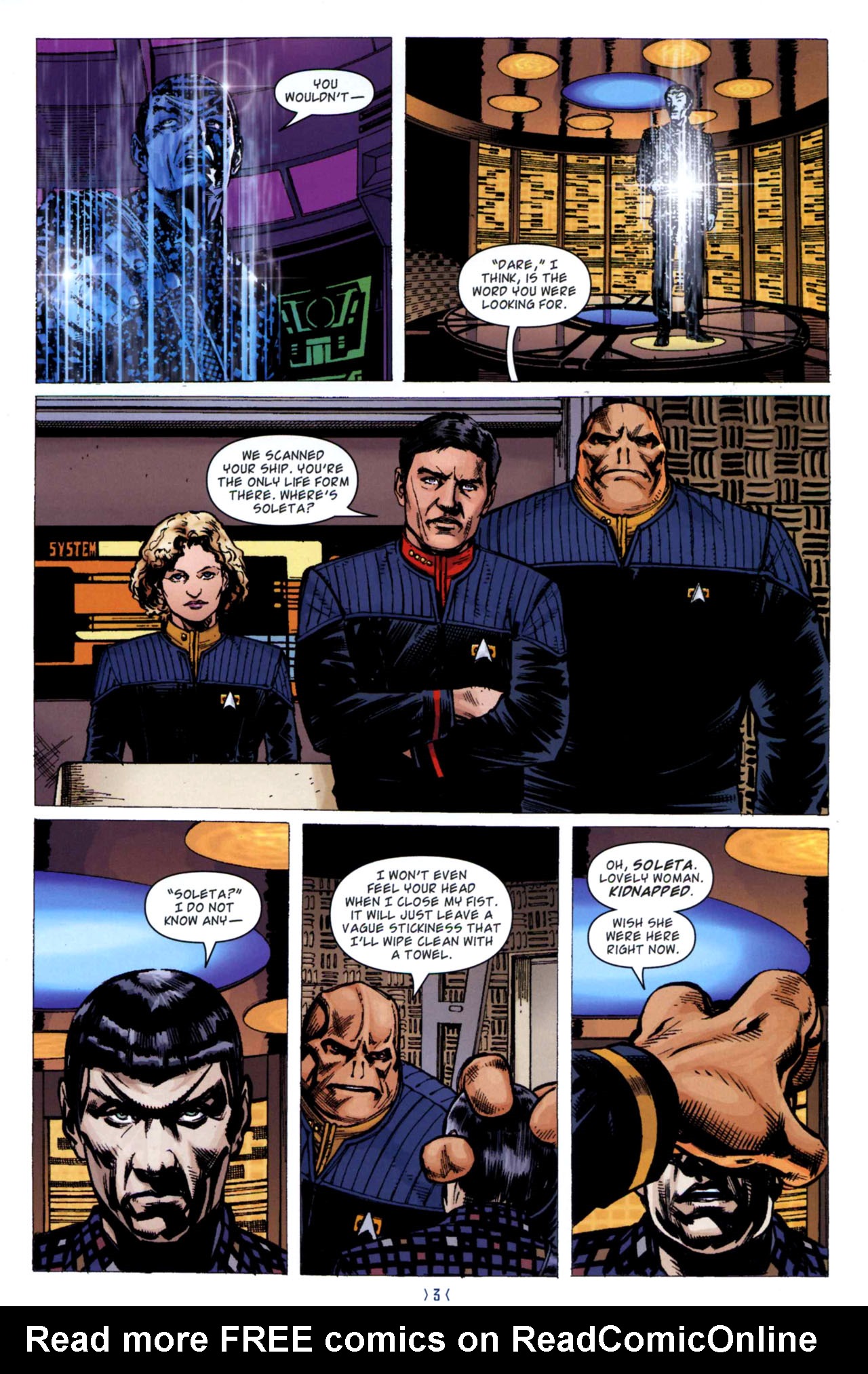 Read online Star Trek: New Frontier comic -  Issue #3 - 5