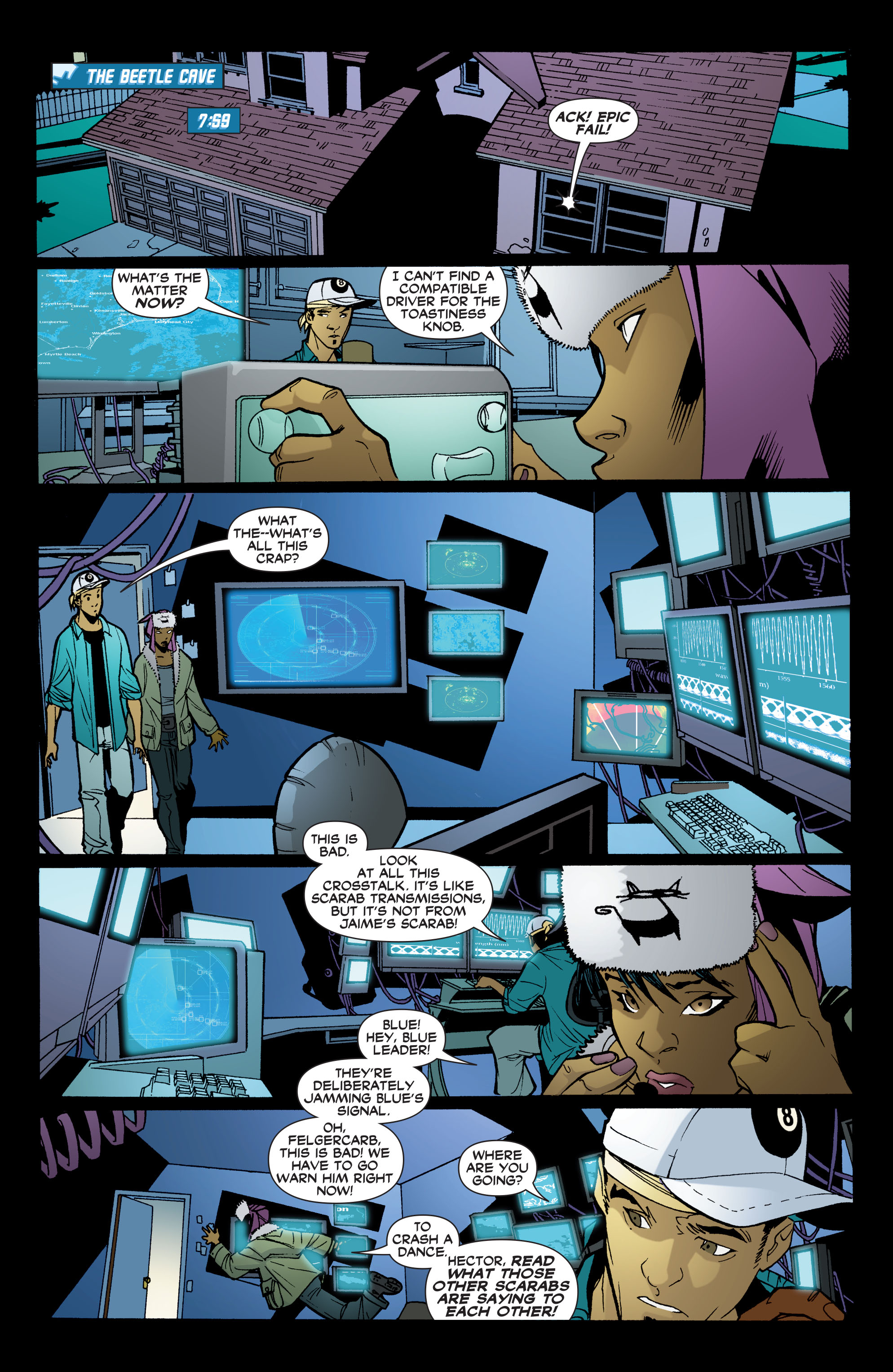 Read online Blue Beetle (2006) comic -  Issue #35 - 13