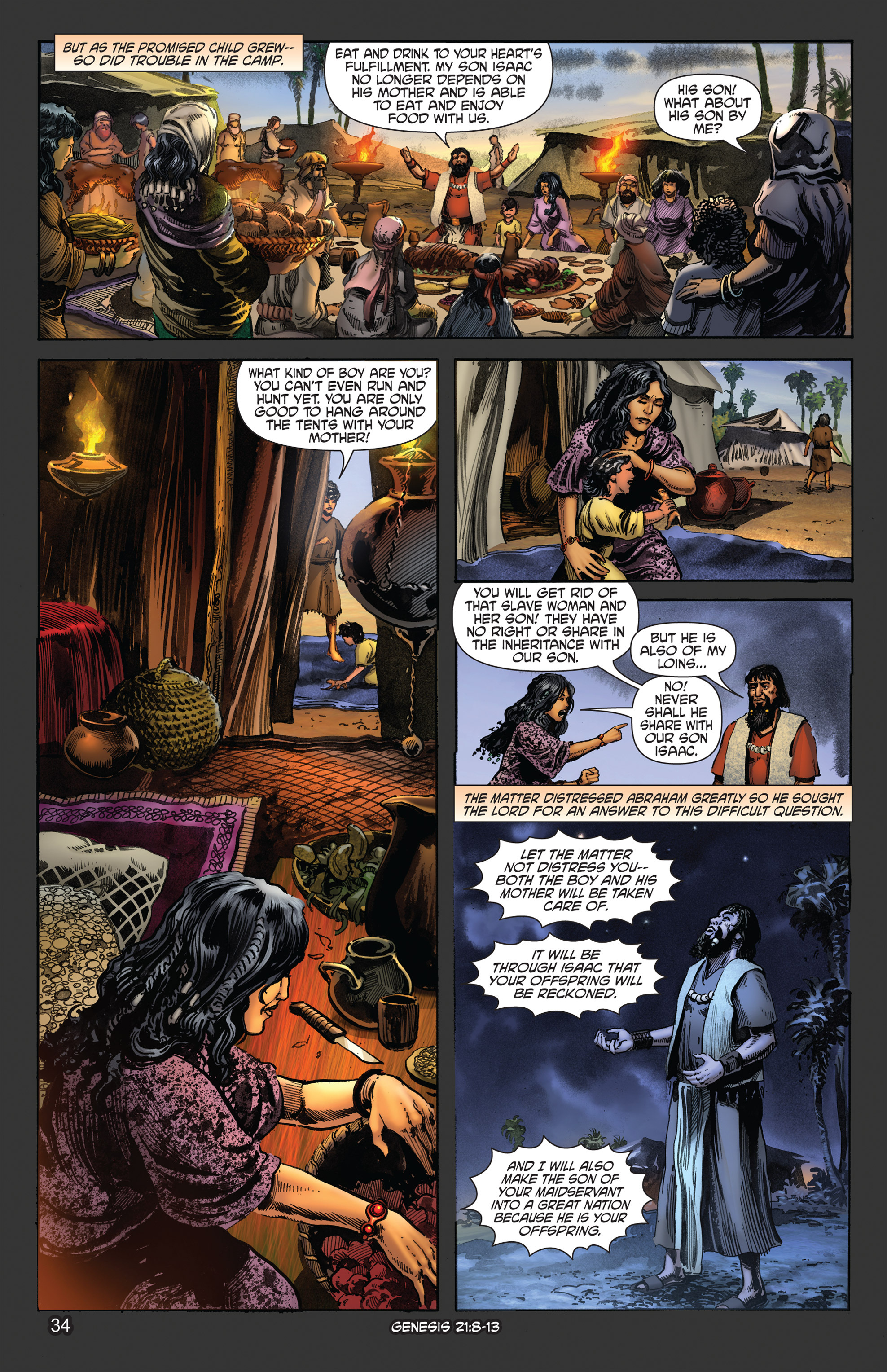 Read online The Kingstone Bible comic -  Issue #2 - 38