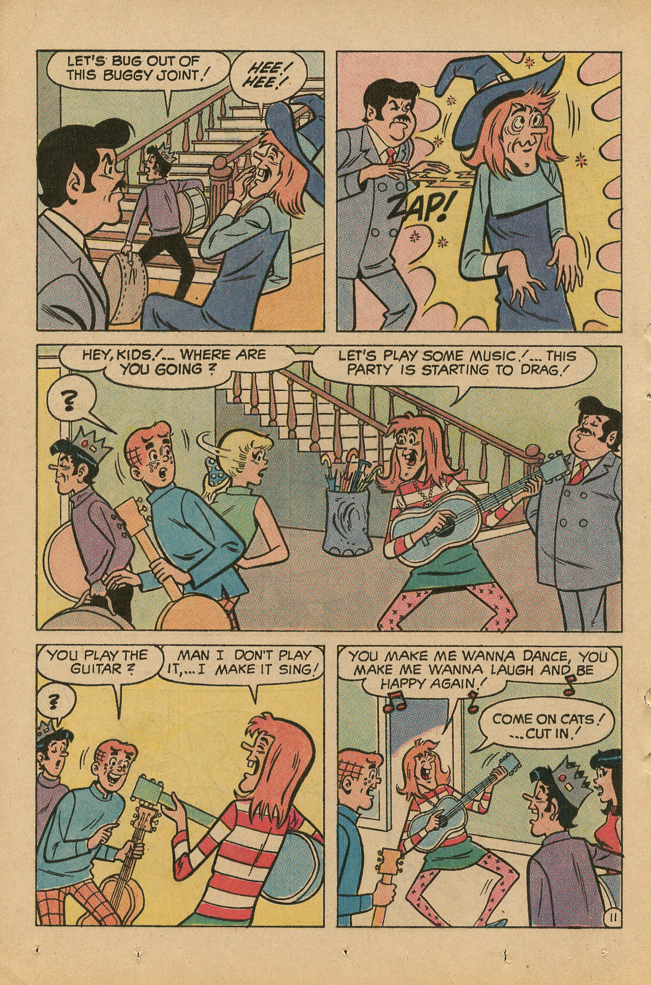 Read online Archie's TV Laugh-Out comic -  Issue #1 - 14