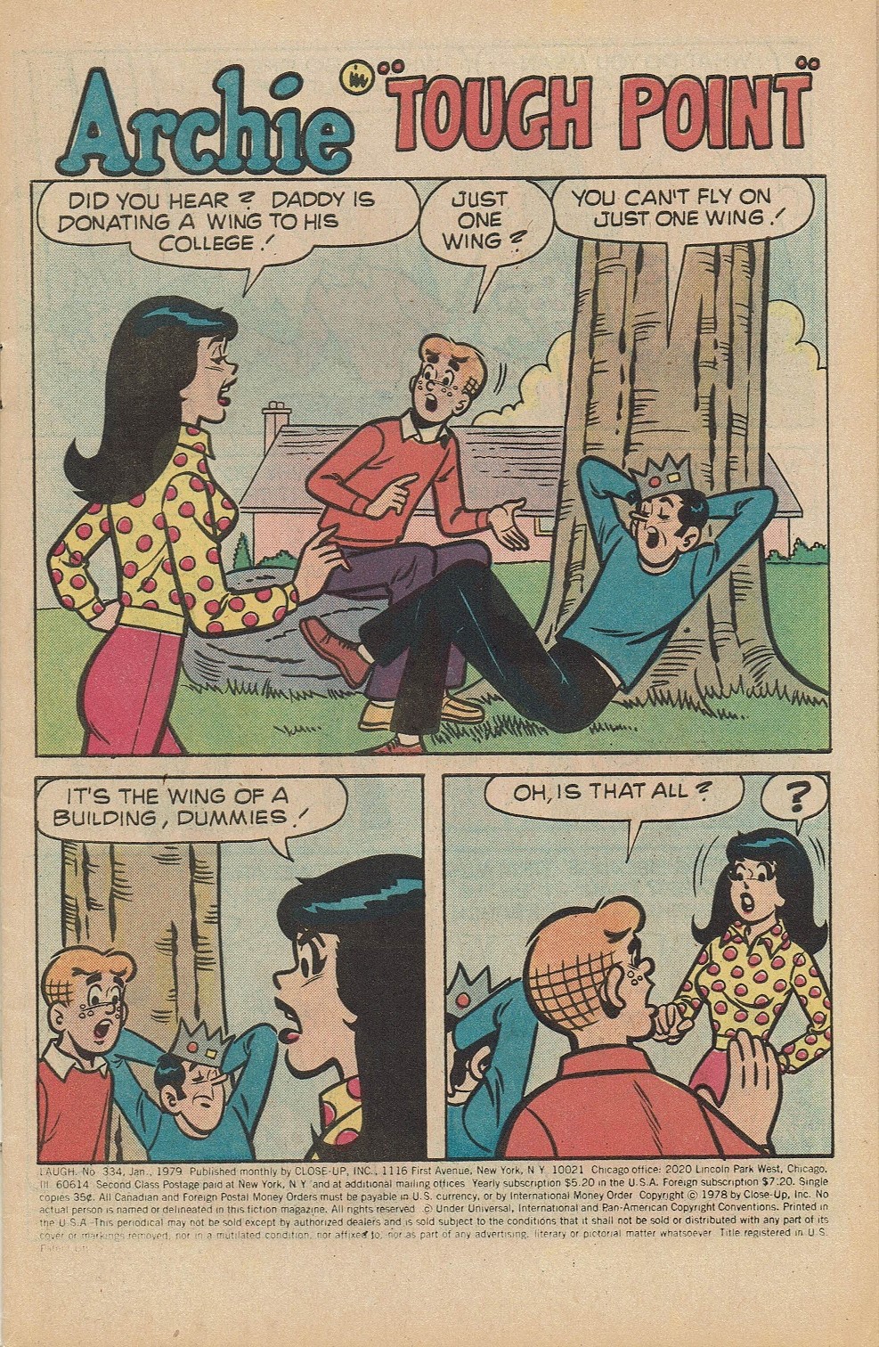 Read online Laugh (Comics) comic -  Issue #334 - 3