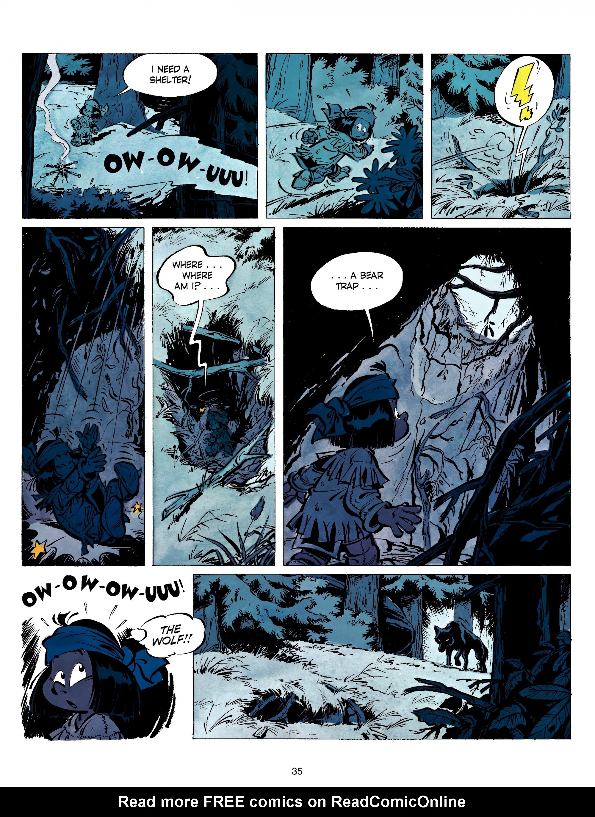 Read online Yakari comic -  Issue #1 - 35