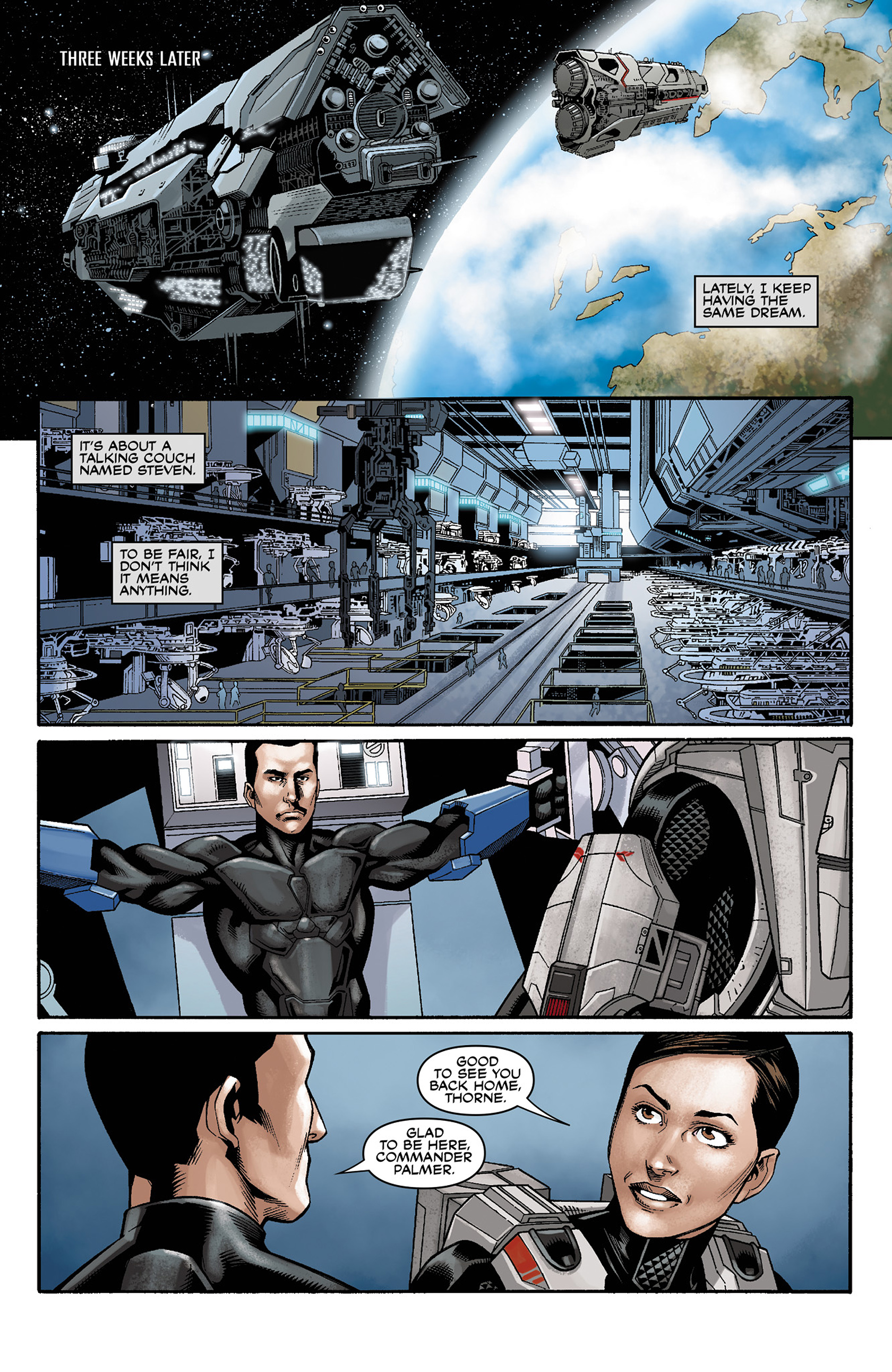 Read online Halo: Escalation comic -  Issue #7 - 22