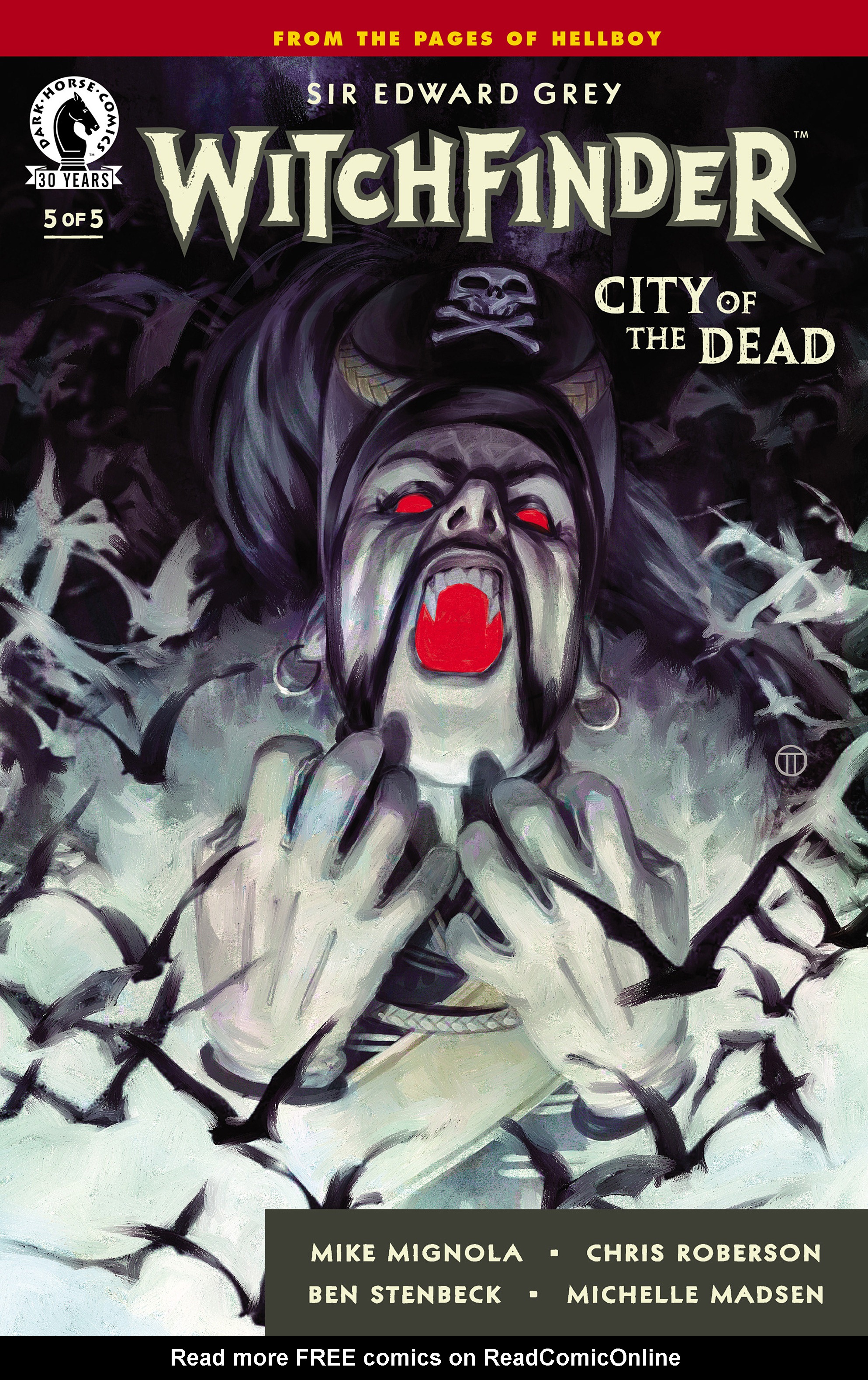 Read online Witchfinder: City of the Dead comic -  Issue #5 - 1