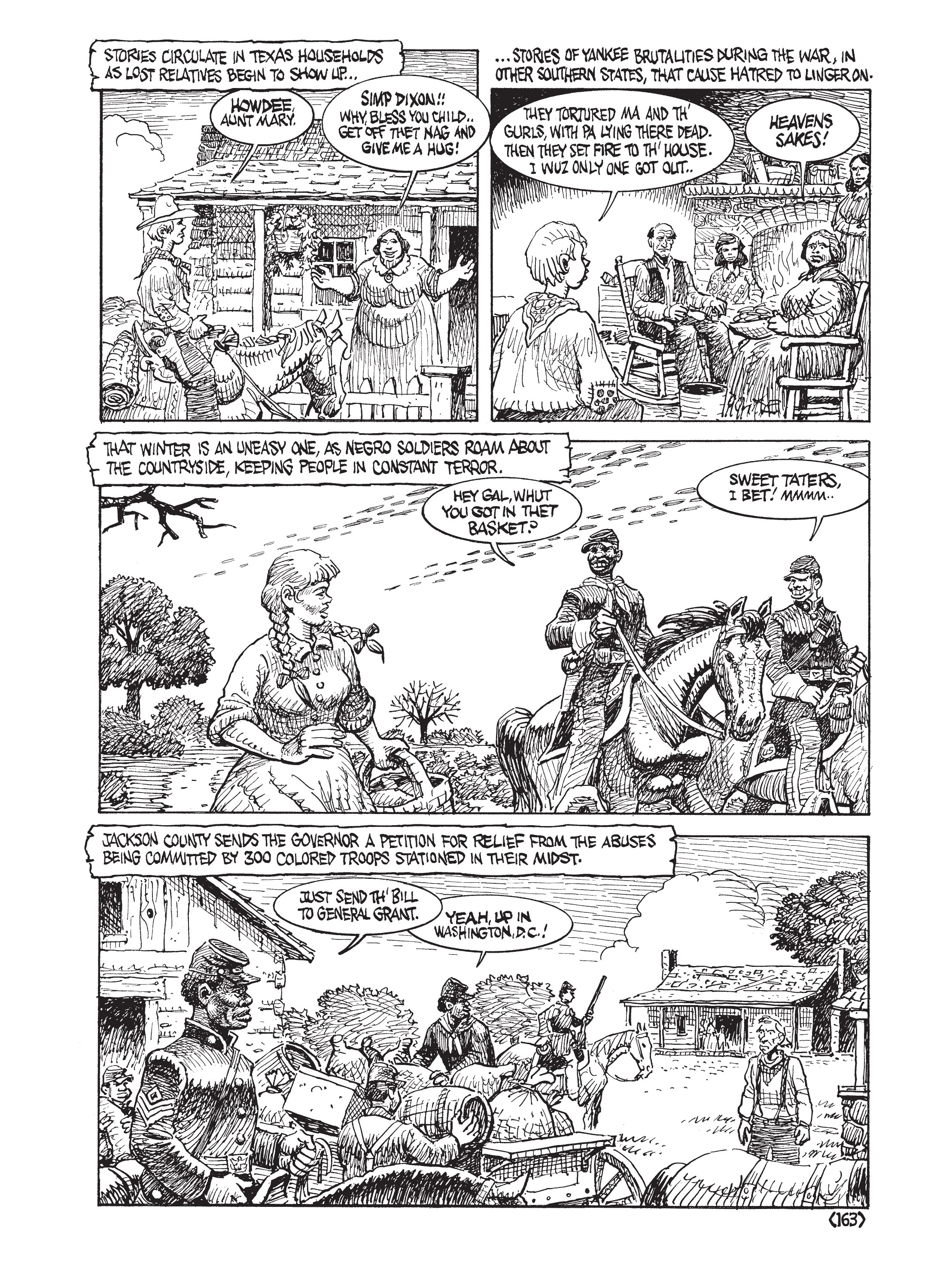 Read online Jack Jackson's American History: Los Tejanos and Lost Cause comic -  Issue # TPB (Part 2) - 63