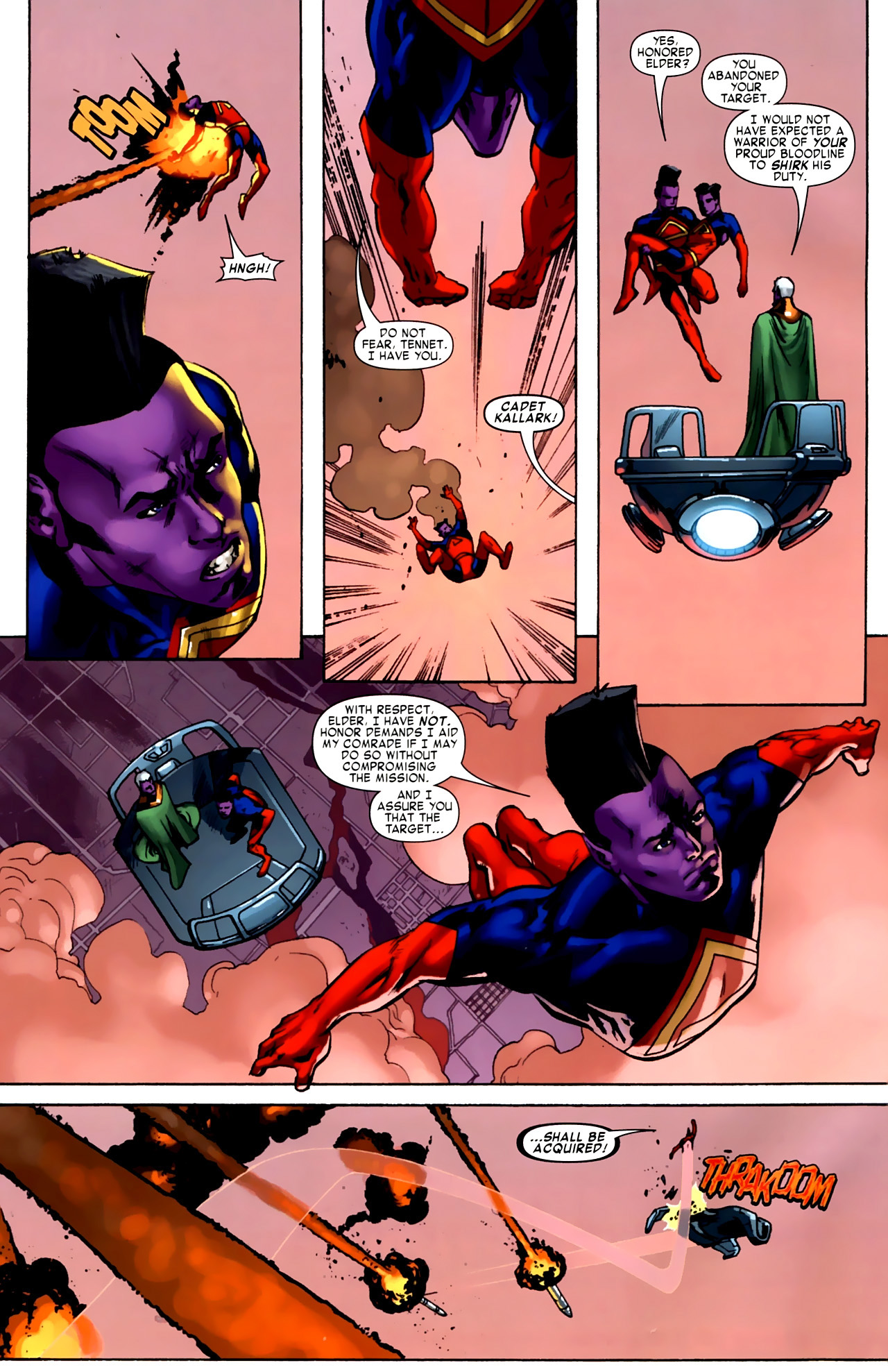 Read online War of Kings: Warriors comic -  Issue #1 - 6