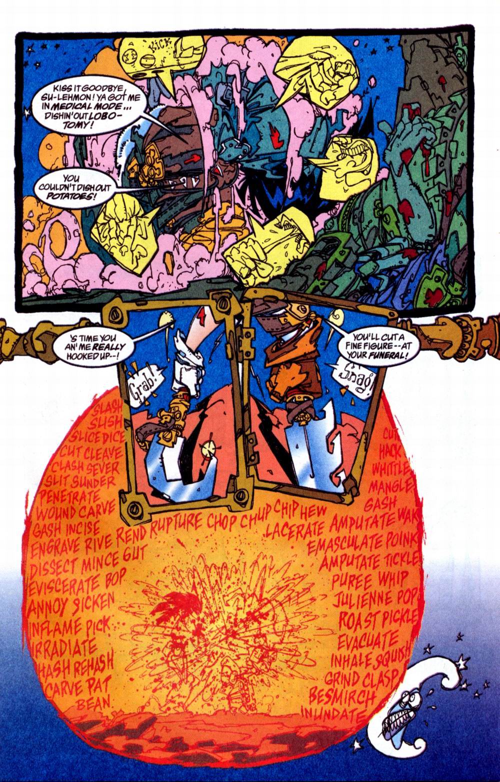 Read online Lobo: Infanticide comic -  Issue #4 - 17