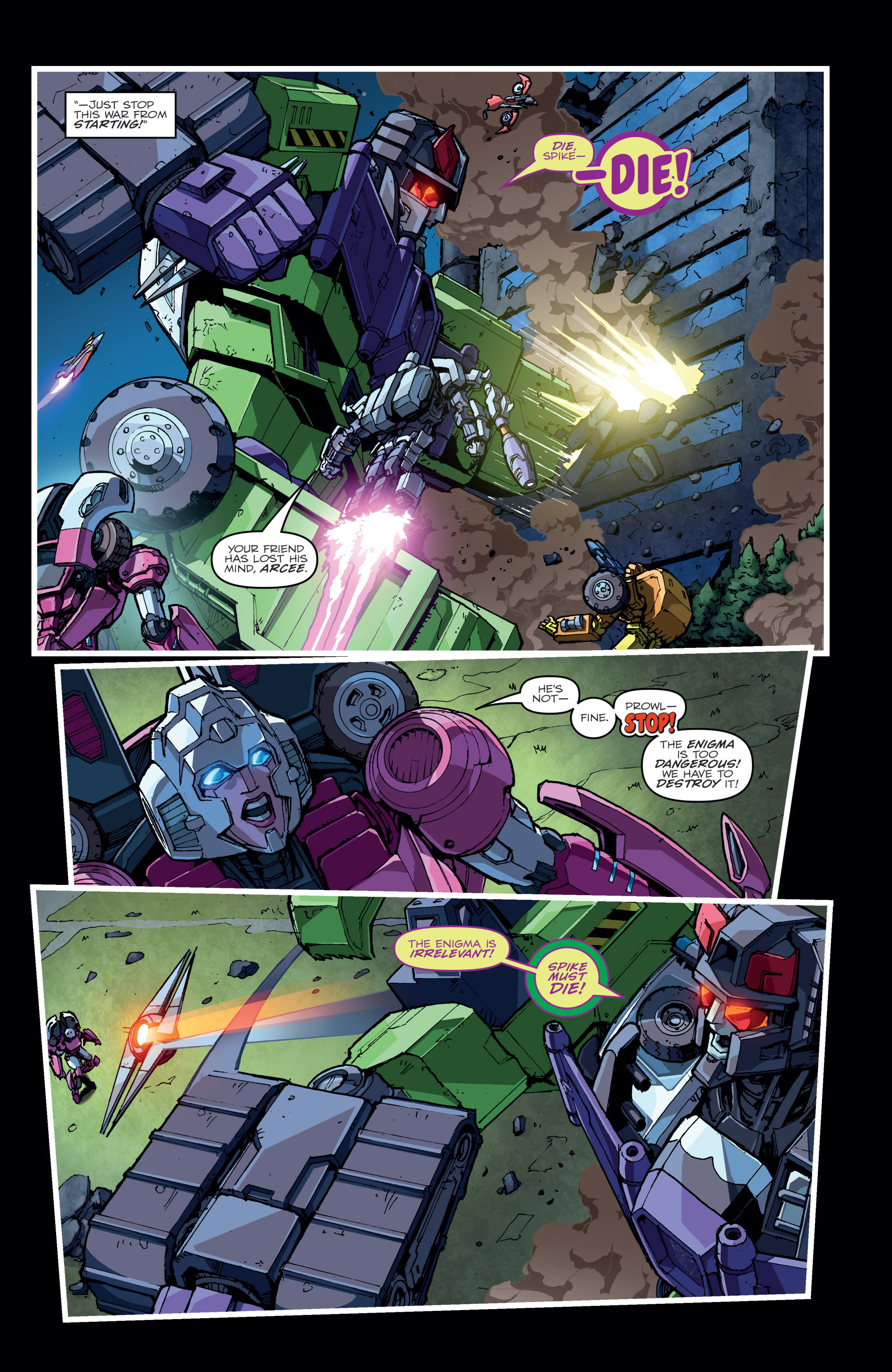 Read online The Transformers (2014) comic -  Issue #38 - 16
