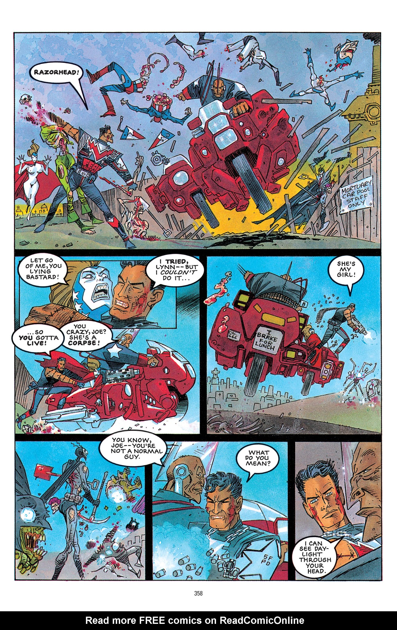 Read online Marshal Law: The Deluxe Edition comic -  Issue # TPB - 357