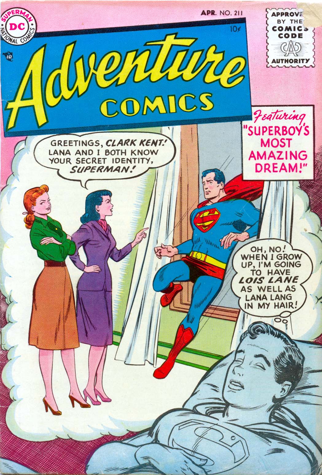 Read online Adventure Comics (1938) comic -  Issue #211 - 1