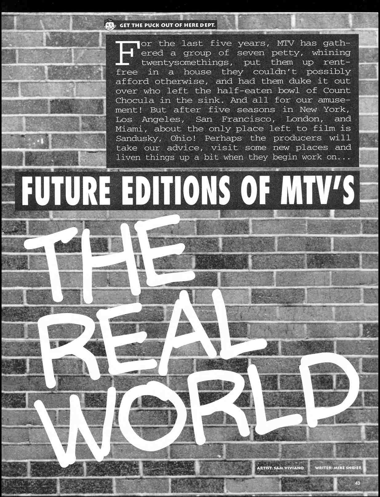 Read online MAD comic -  Issue #356 - 45