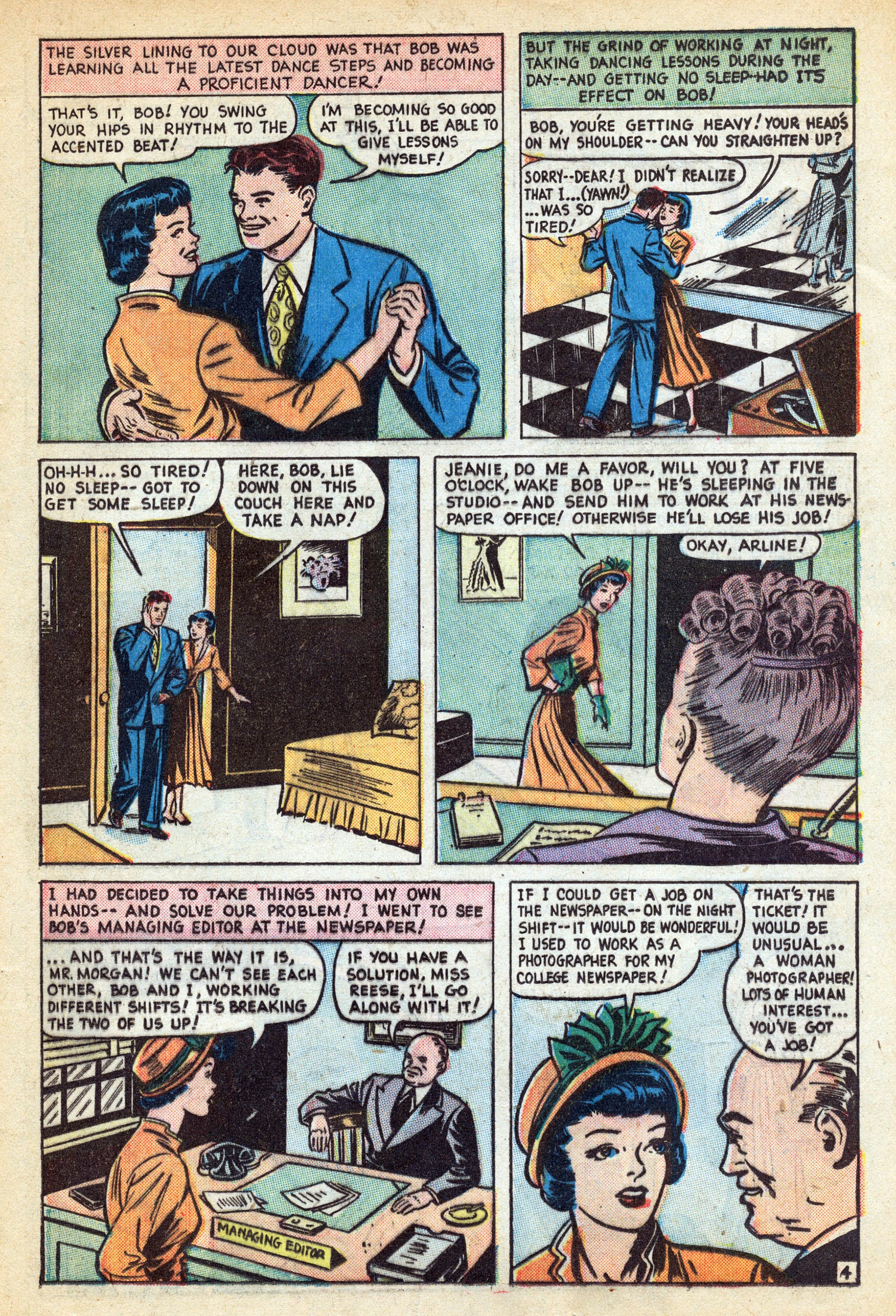 Read online Junior Miss (1947) comic -  Issue #37 - 34