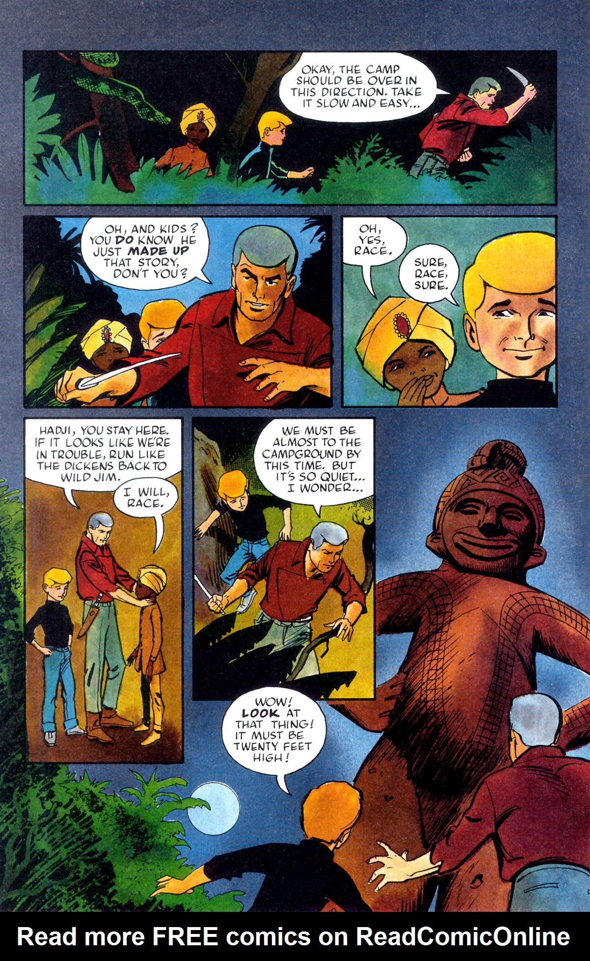 Read online Jonny Quest comic -  Issue #3 - 20