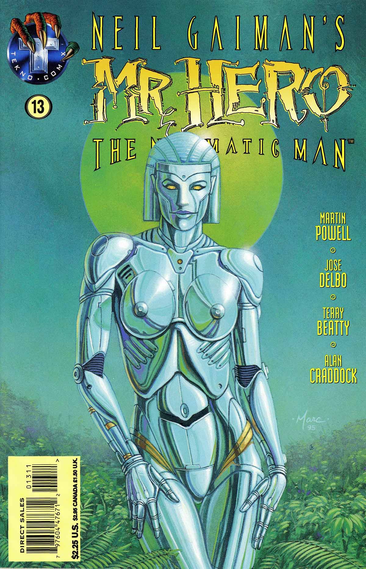 Read online Neil Gaiman's Mr. Hero - The Newmatic Man (1995) comic -  Issue #13 - 1