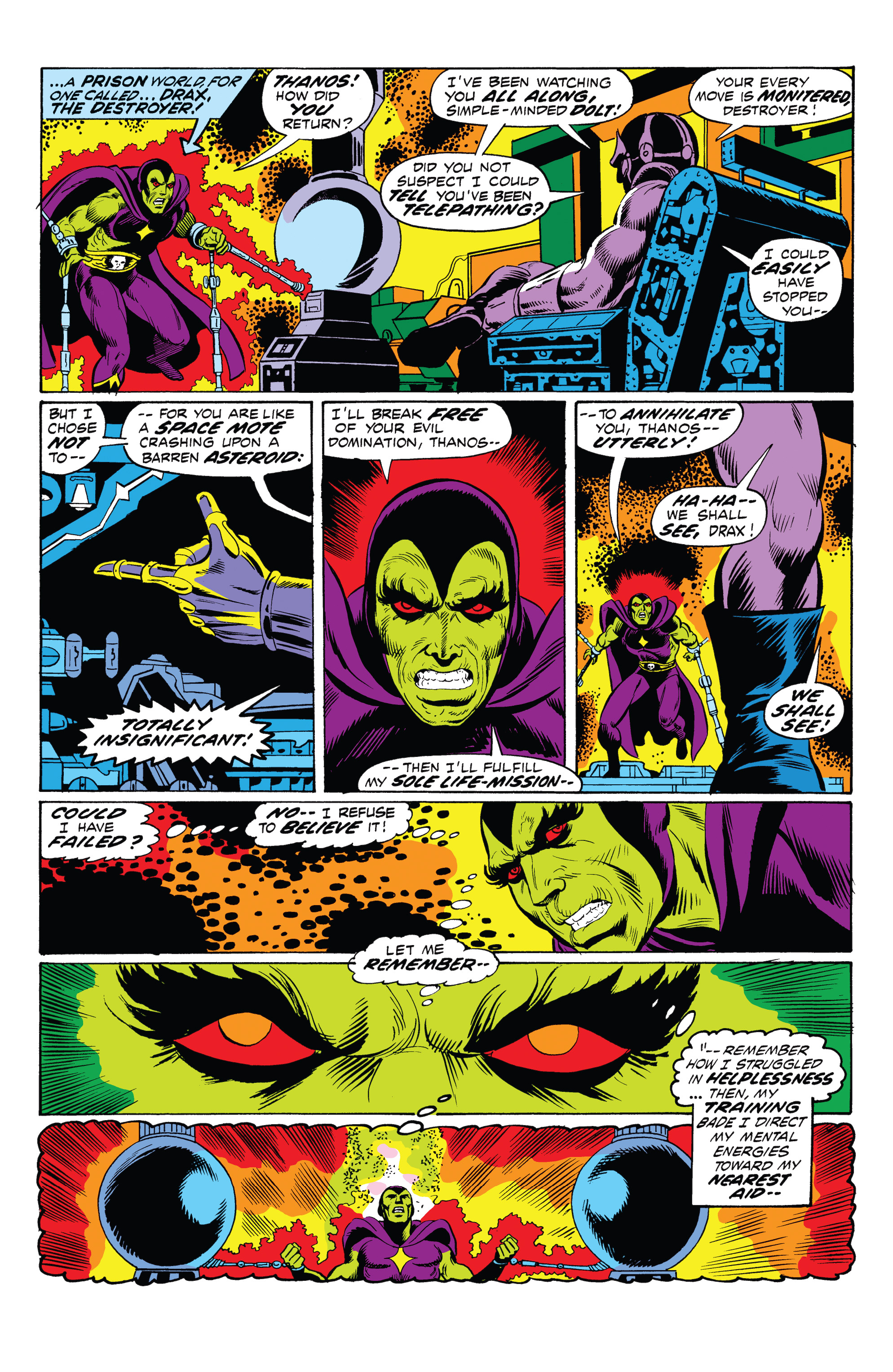 Read online Marvel-Verse: Thanos comic -  Issue # TPB - 8