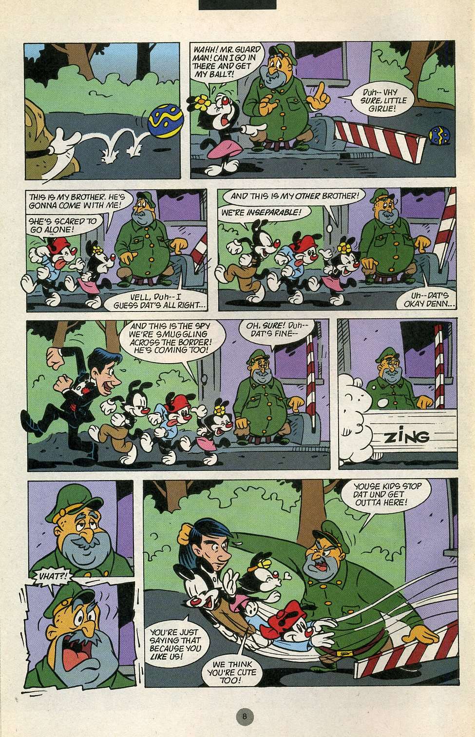 Read online Animaniacs comic -  Issue #14 - 10