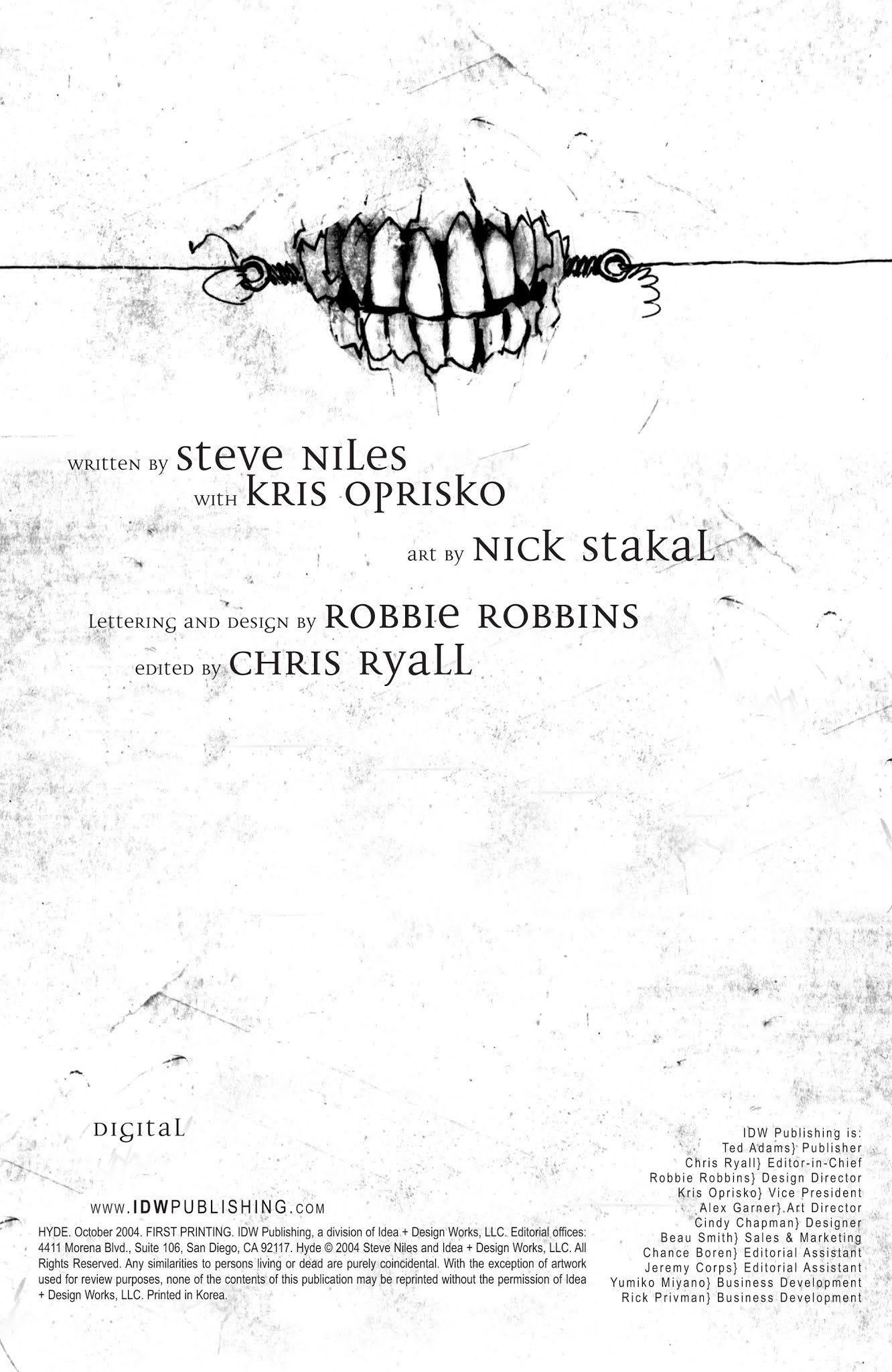 Read online HYDE comic -  Issue # Full - 2