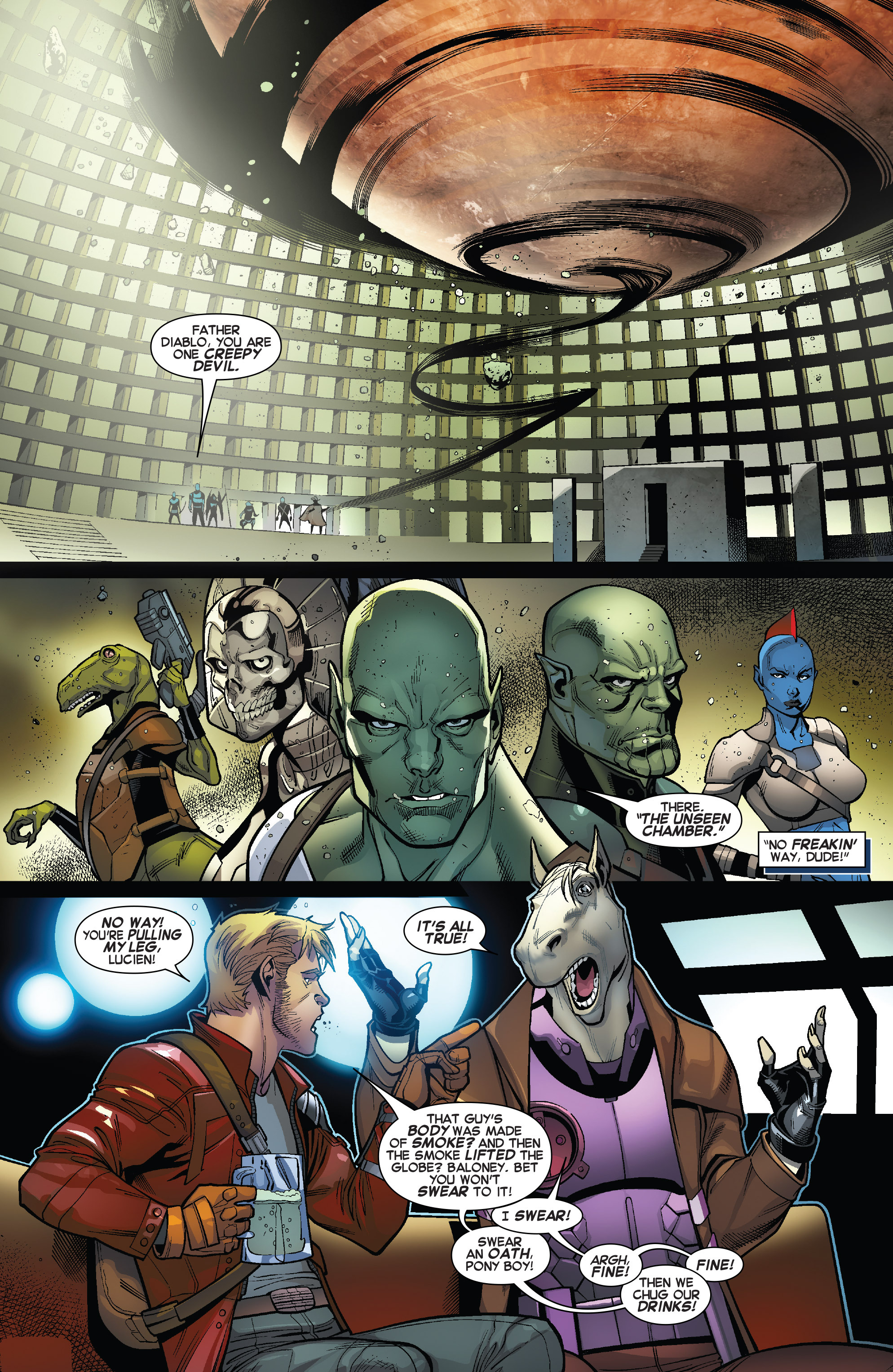 Read online Legendary Star-Lord comic -  Issue #5 - 12
