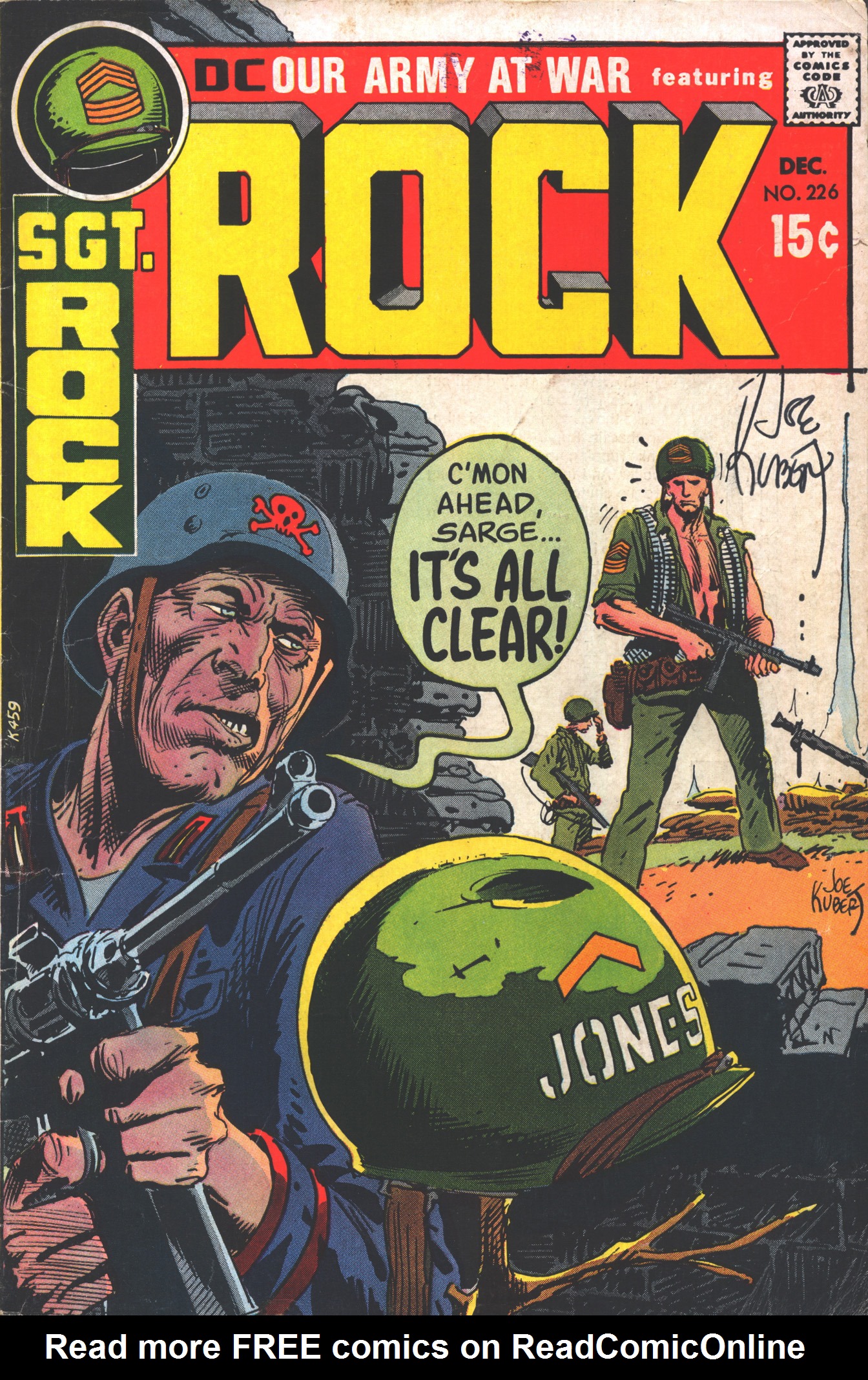 Read online Our Army at War (1952) comic -  Issue #226 - 1