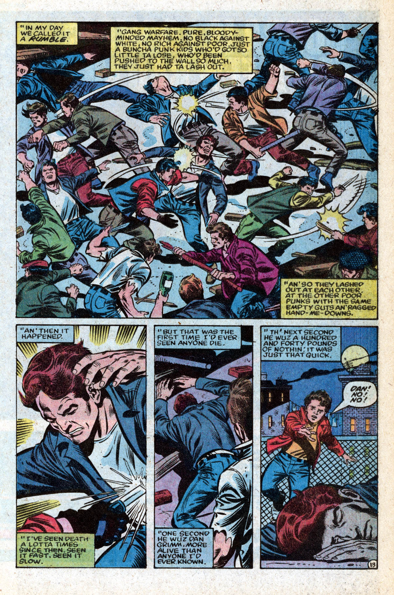 Read online The Thing comic -  Issue #1 - 17